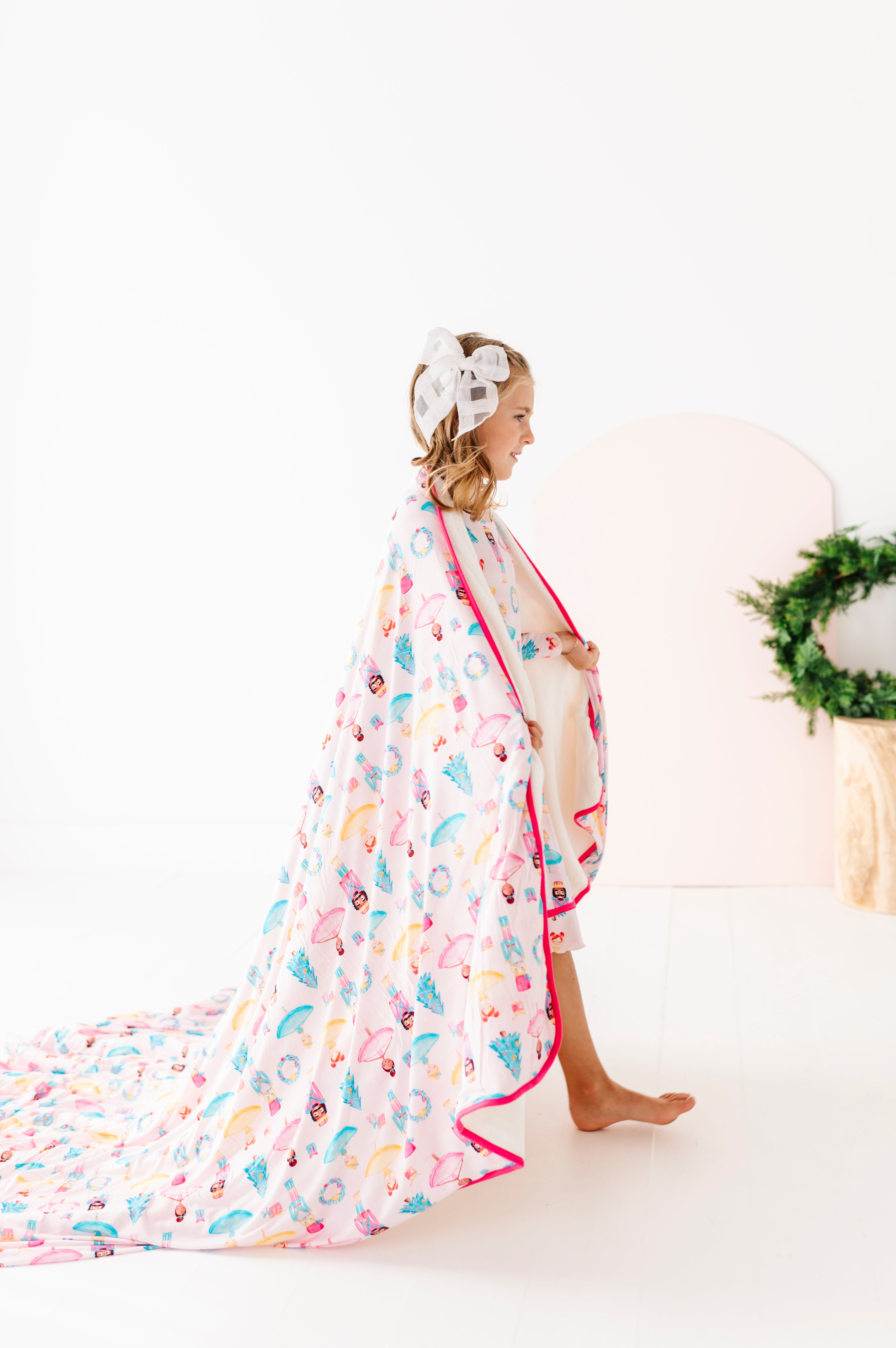 Sugarplum Plush Throw Blanket