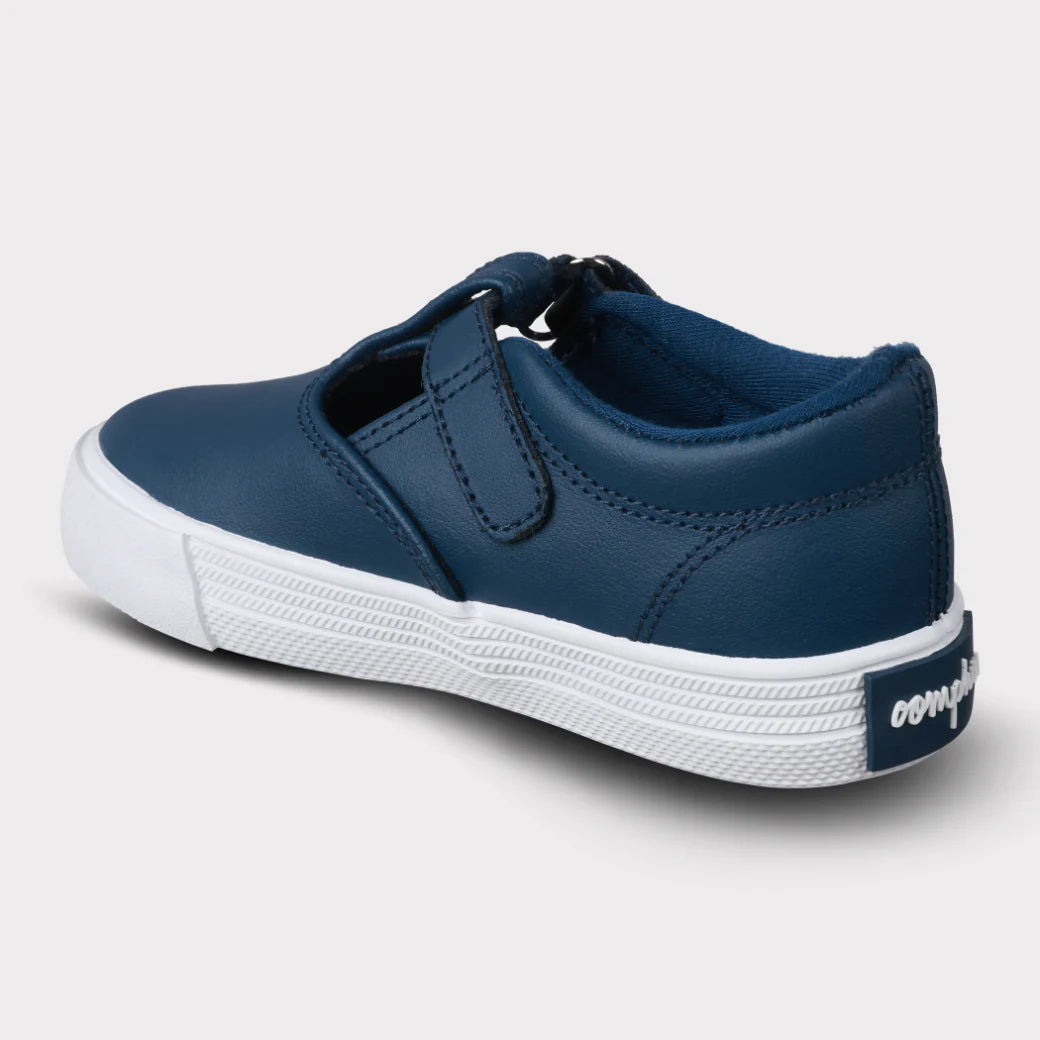 Khloe Girls T-strap Hook & Loop Shoe