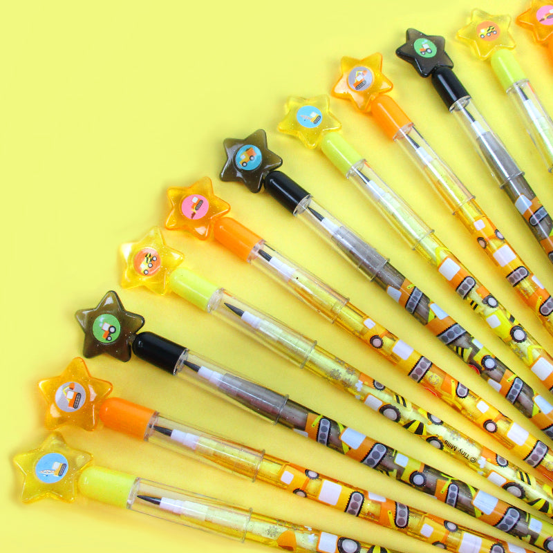 Construction Stackable Point Pencils