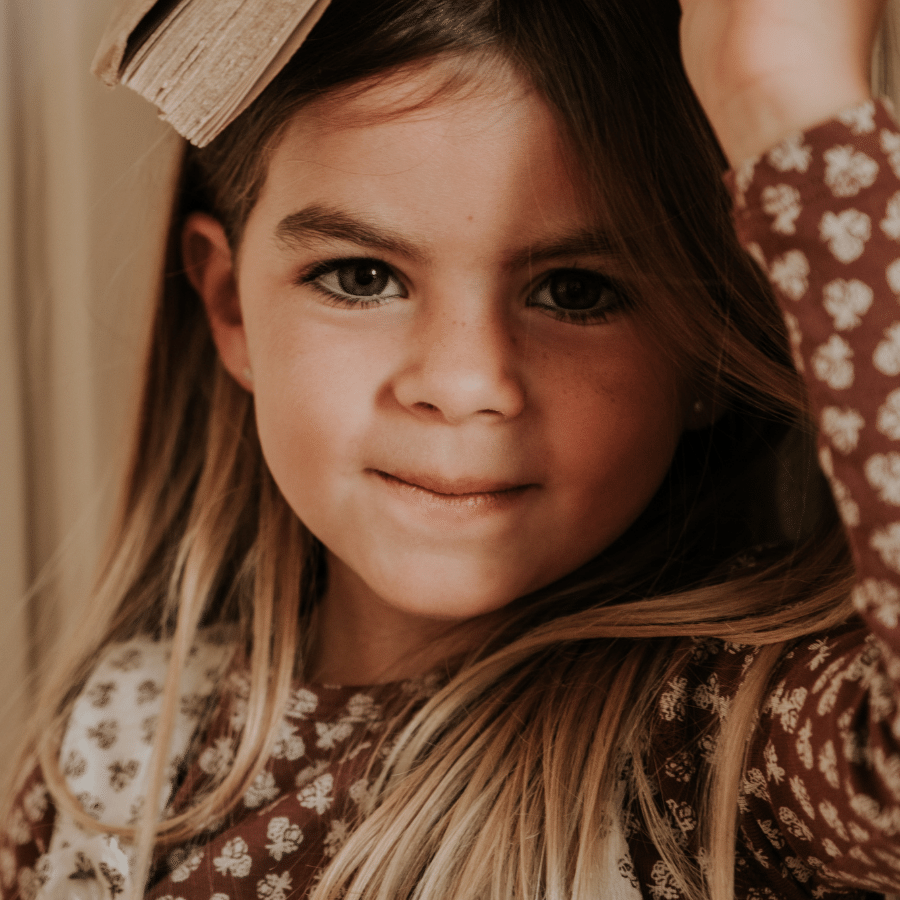 The Printed Long Sleeve Tee - Rustic Floral