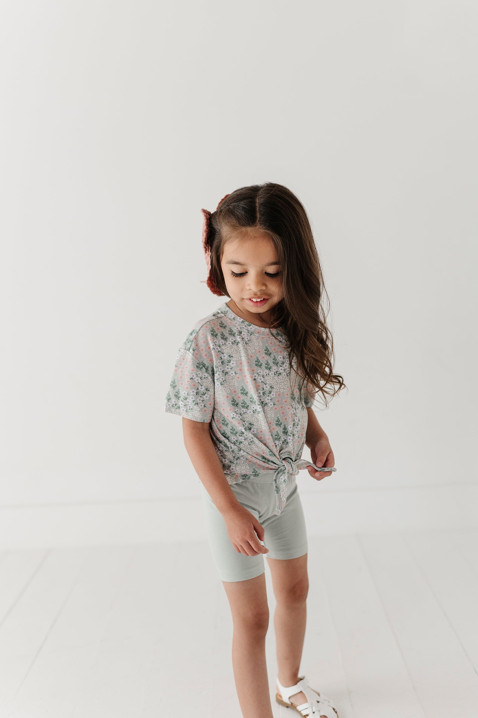 Girl's Tie Front Shirt
