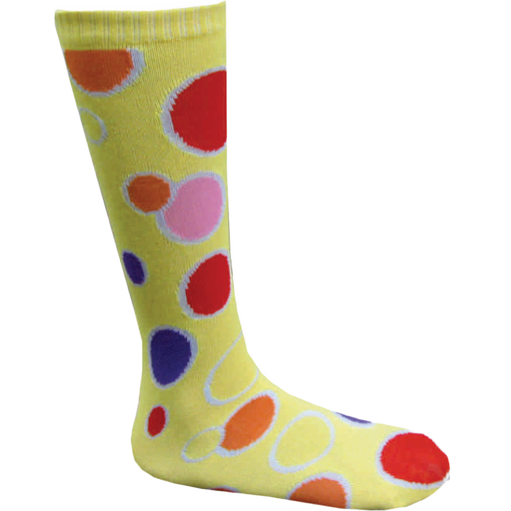 Yellow Circle Knee Socks - Kids