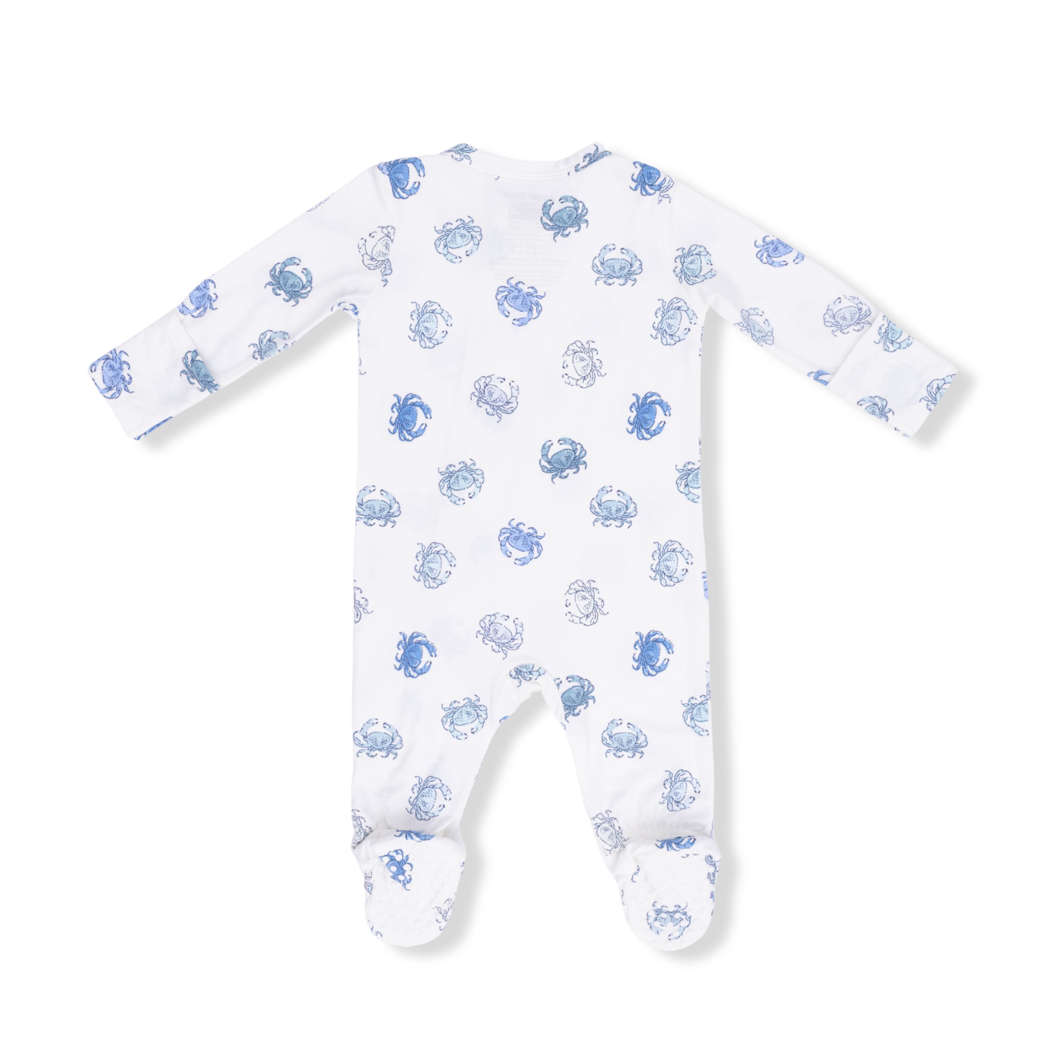 Blue Crabs - 2 Way Zipper Footie