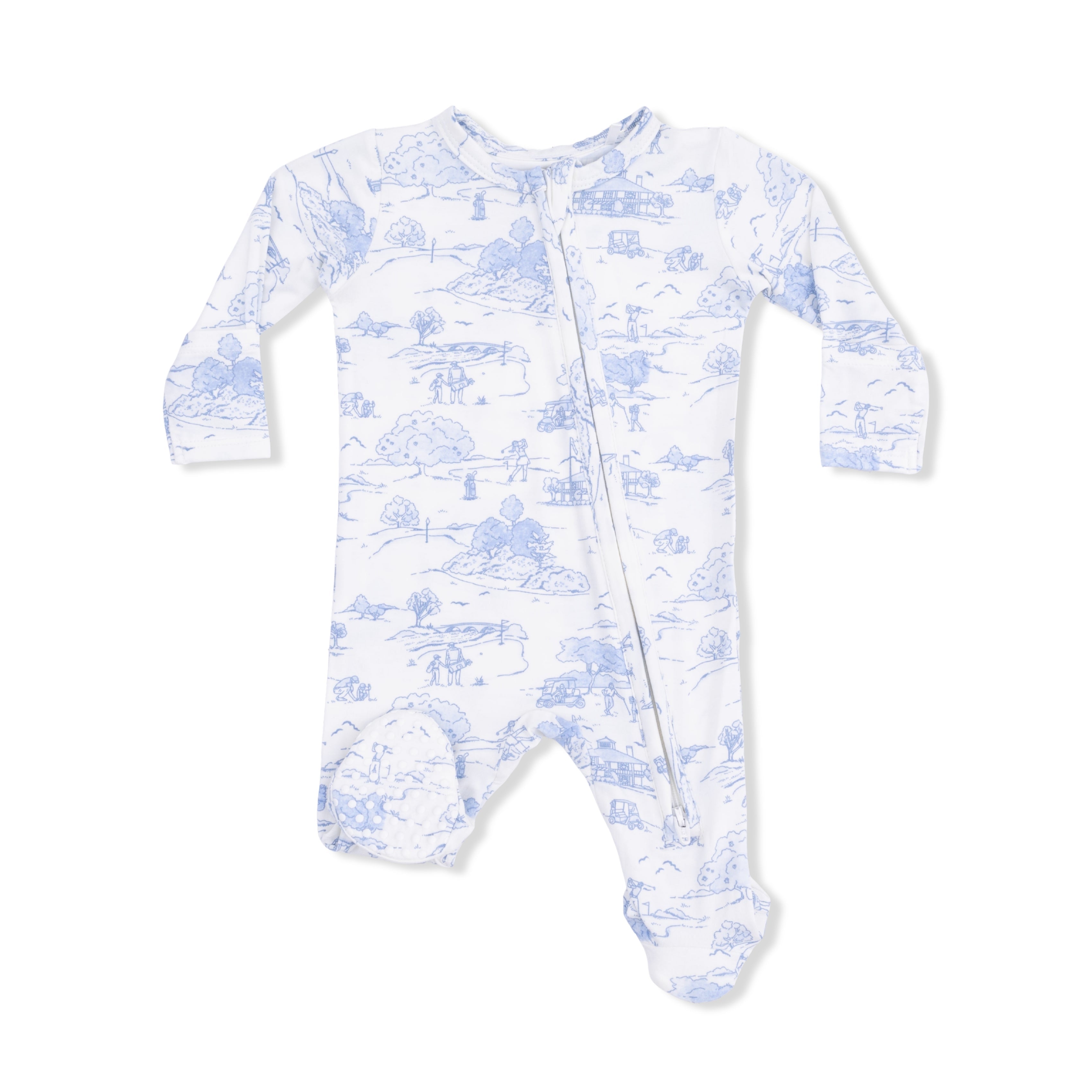 Golf Toile - 2 Way Zipper Footie