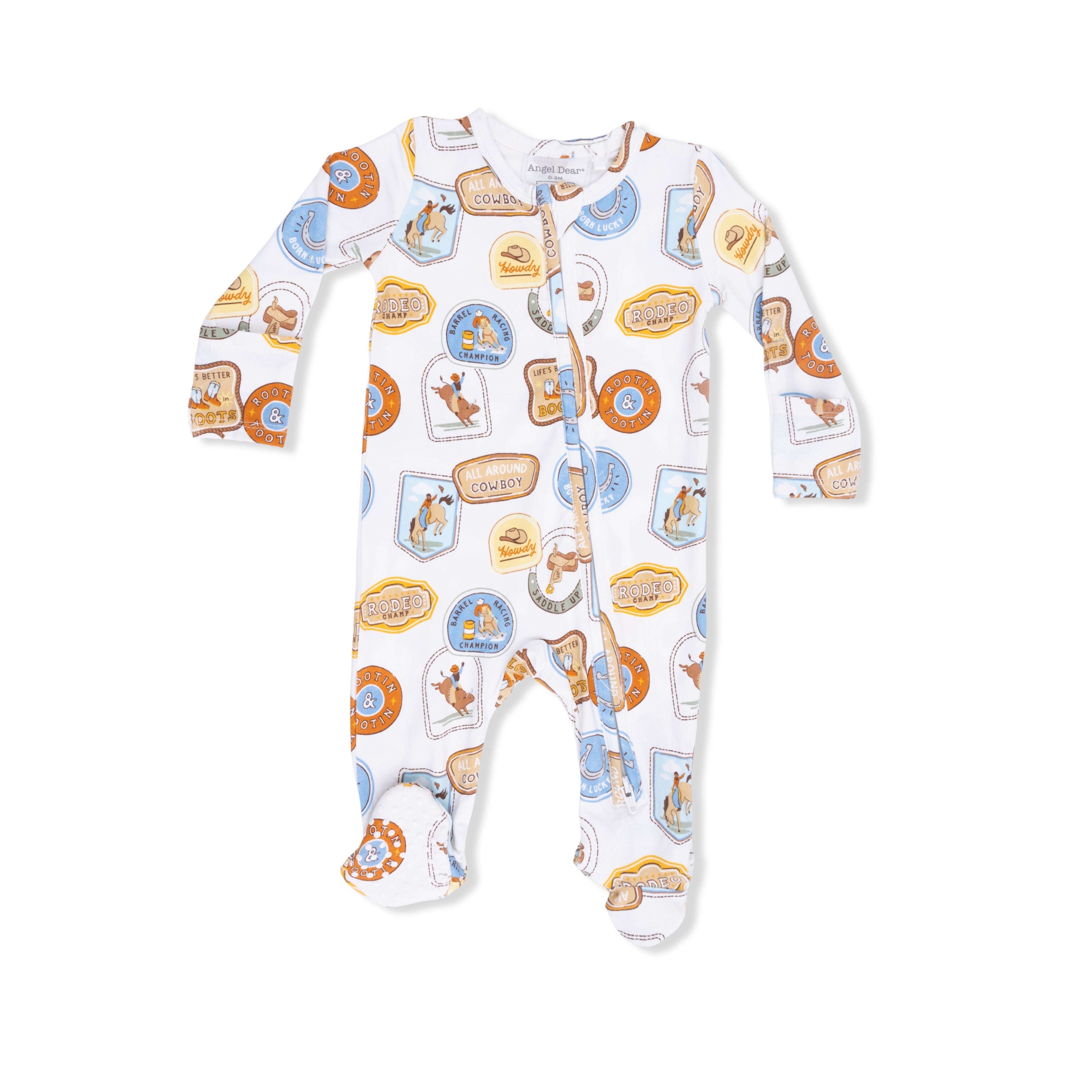 Rodeo Patches Uni - 2 Way Zipper Footie