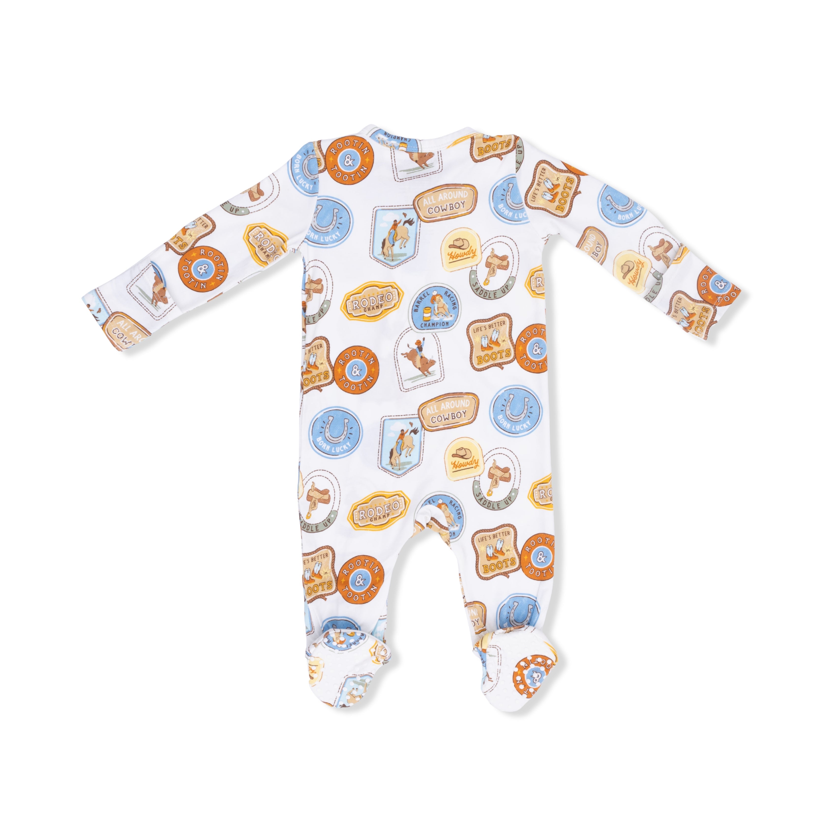 Rodeo Patches Uni - 2 Way Zipper Footie