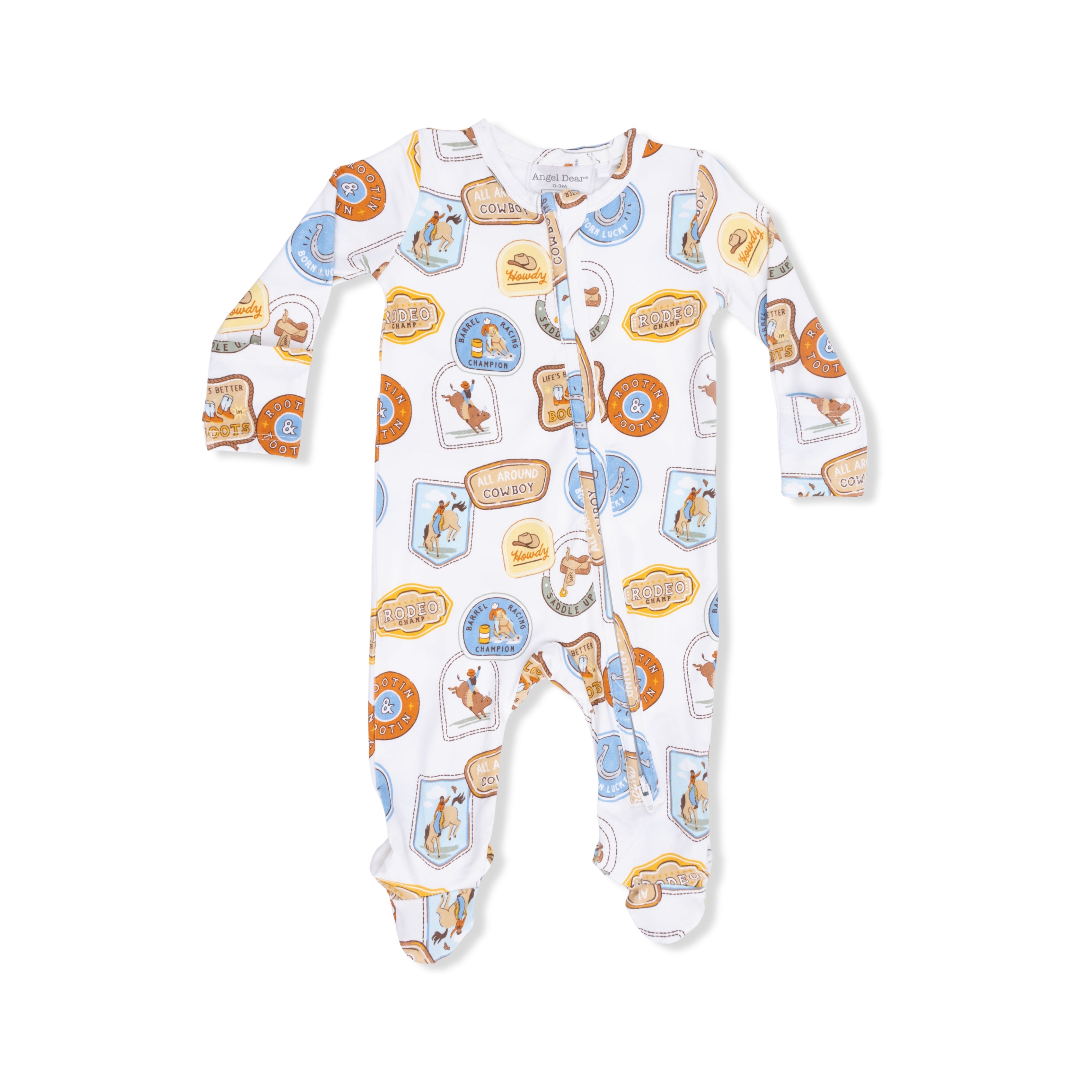 Rodeo Patches Uni - 2 Way Zipper Footie