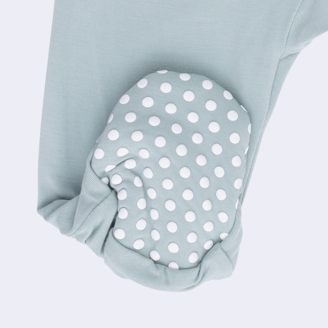 Solid Jadeite - 2 Way Zipper Footie