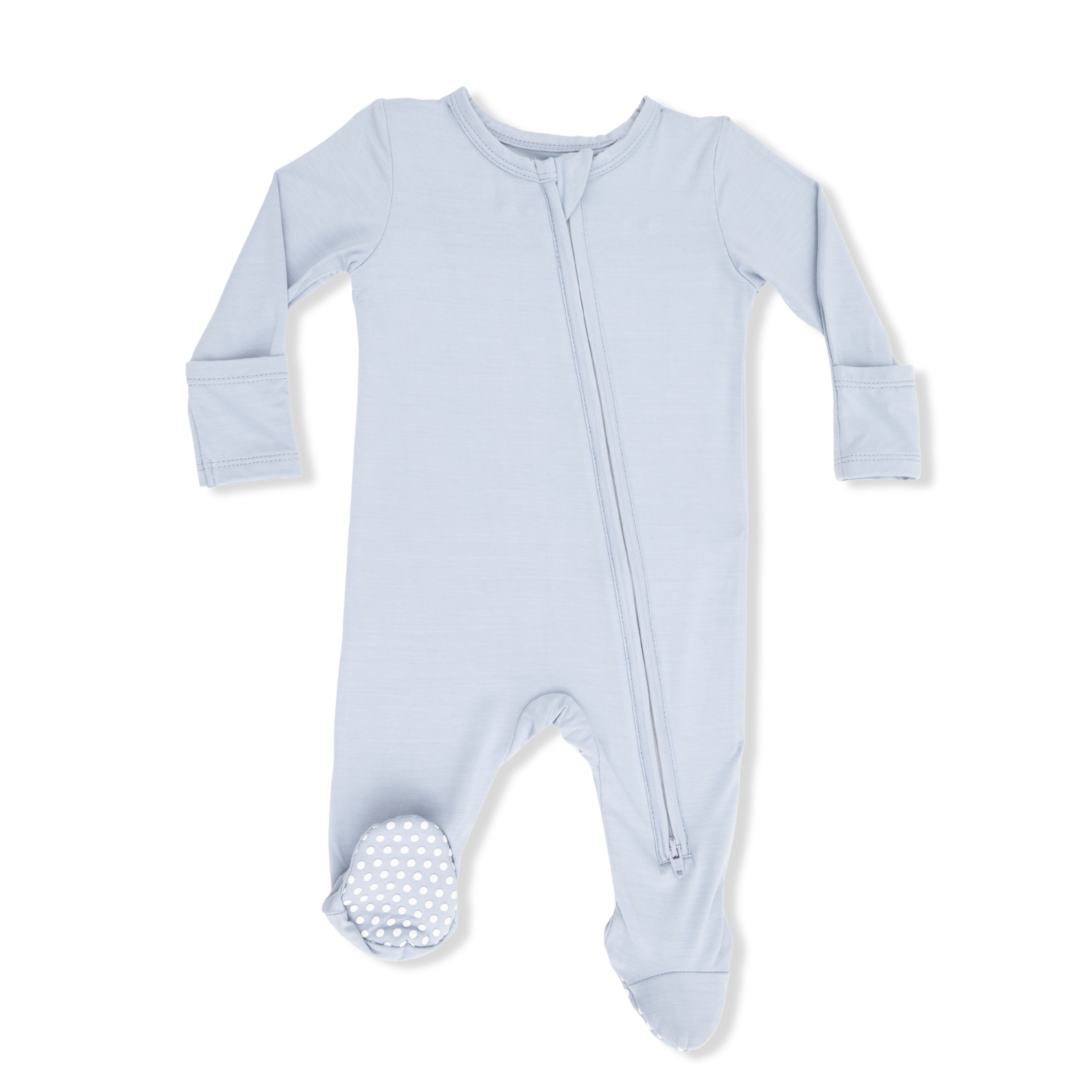 Solid Plein Air - 2 Way Zipper Footie