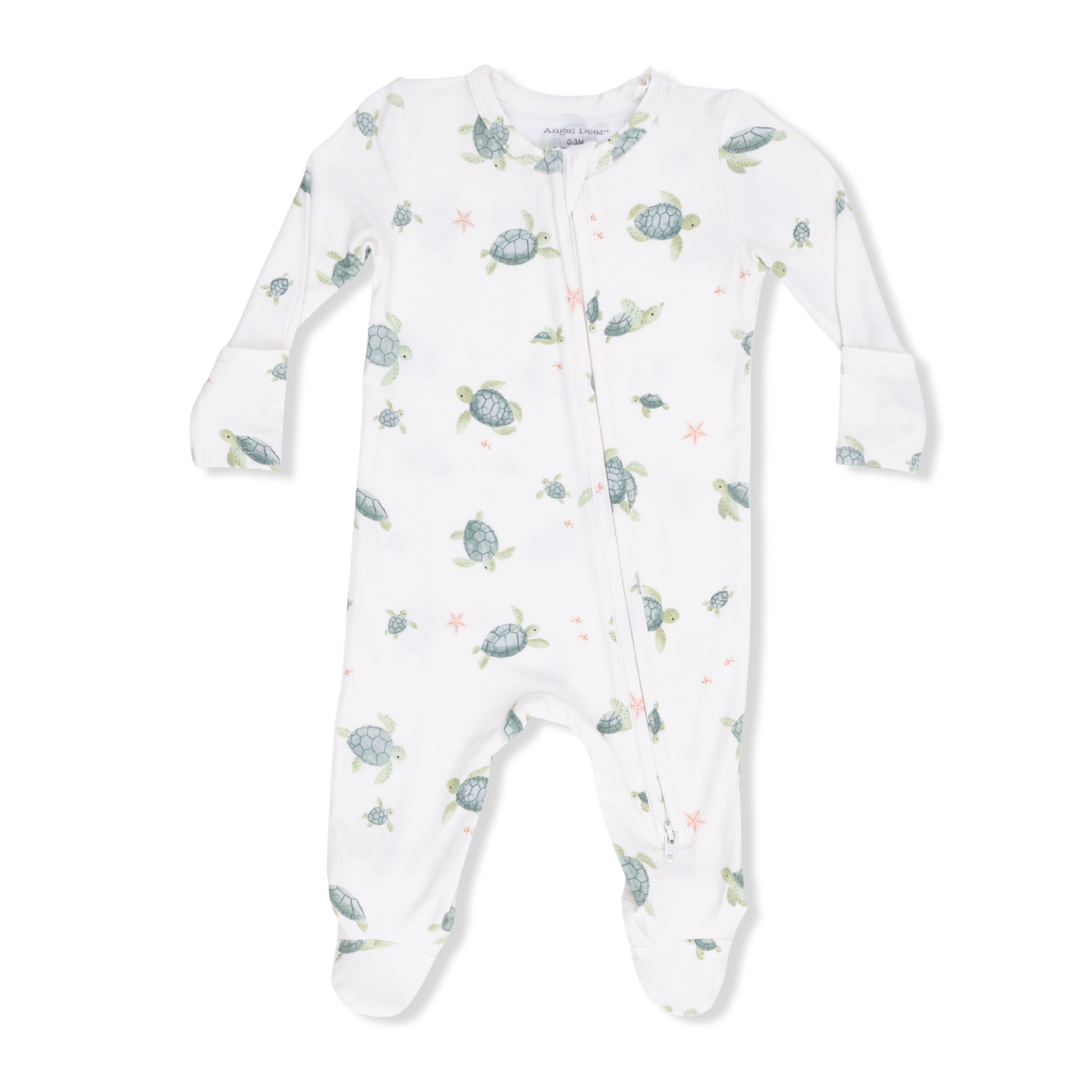 Sea Turtles - 2 Way Zipper Footie