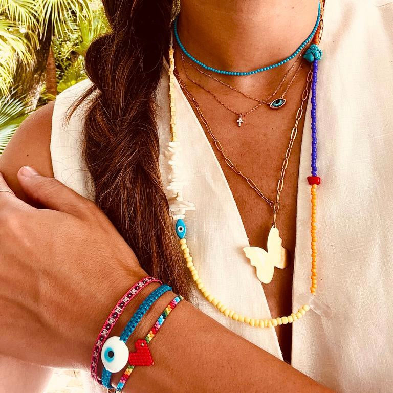 Turquoise Beaded Choker