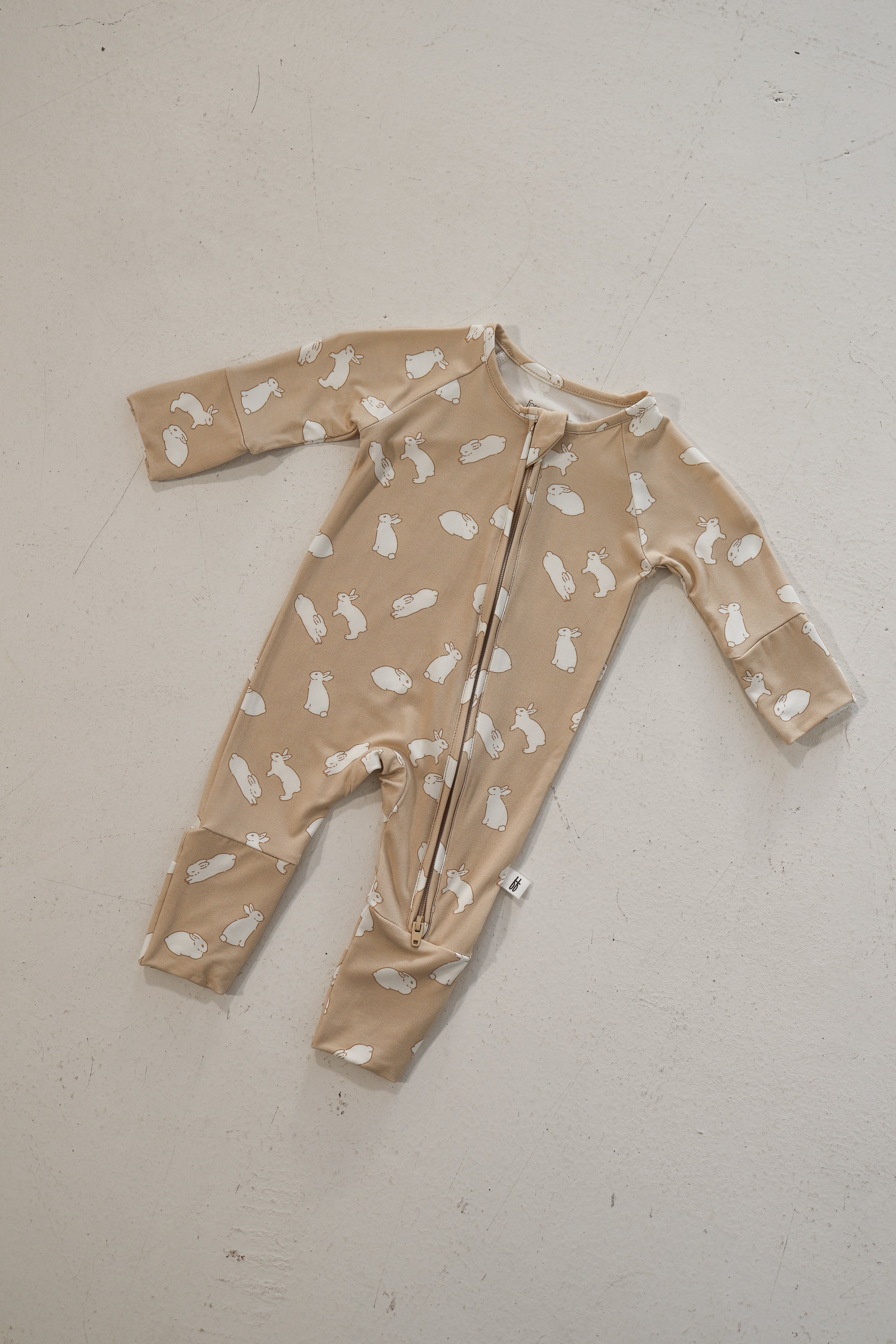 Bamboo Zip Pajamas | Bunnies