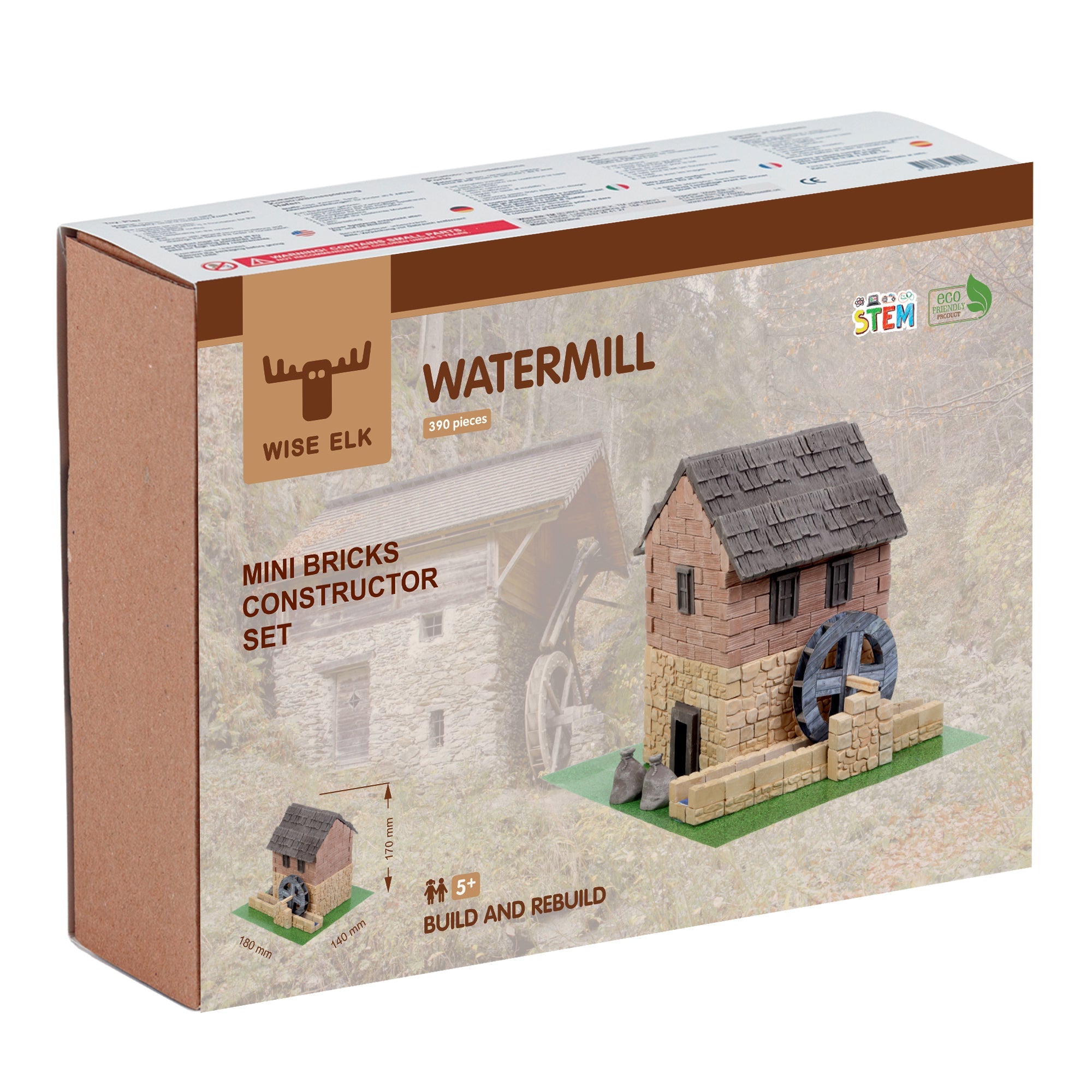 Wise Elk™ Watermill | 390 pcs. by Wise Elk