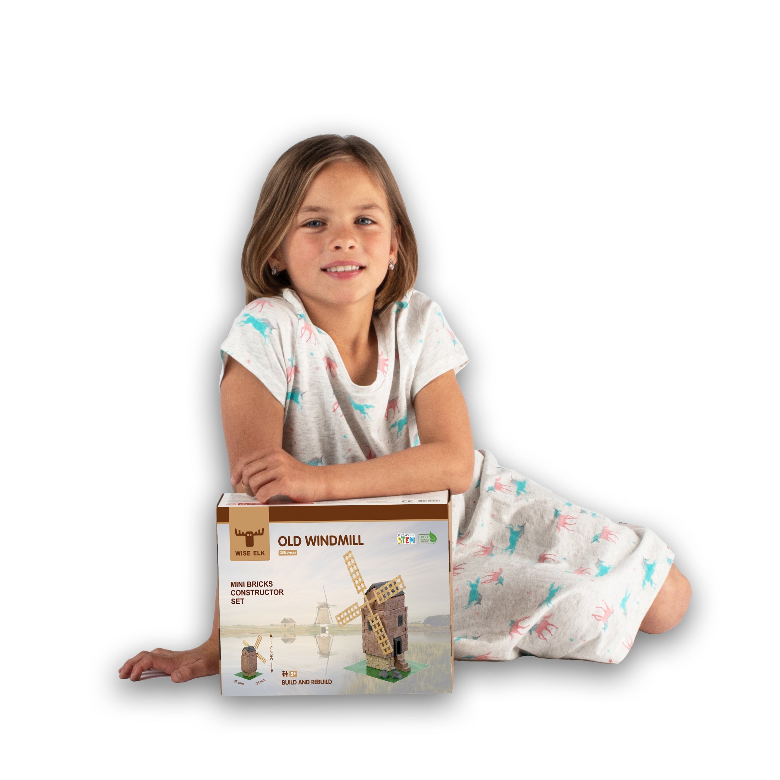 Wise Elk™ Old Windmill | 350 pcs. by Wise Elk