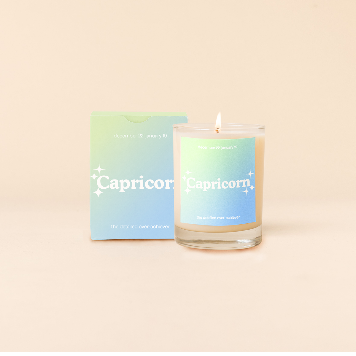 Candle Rocks Glass - Astrology