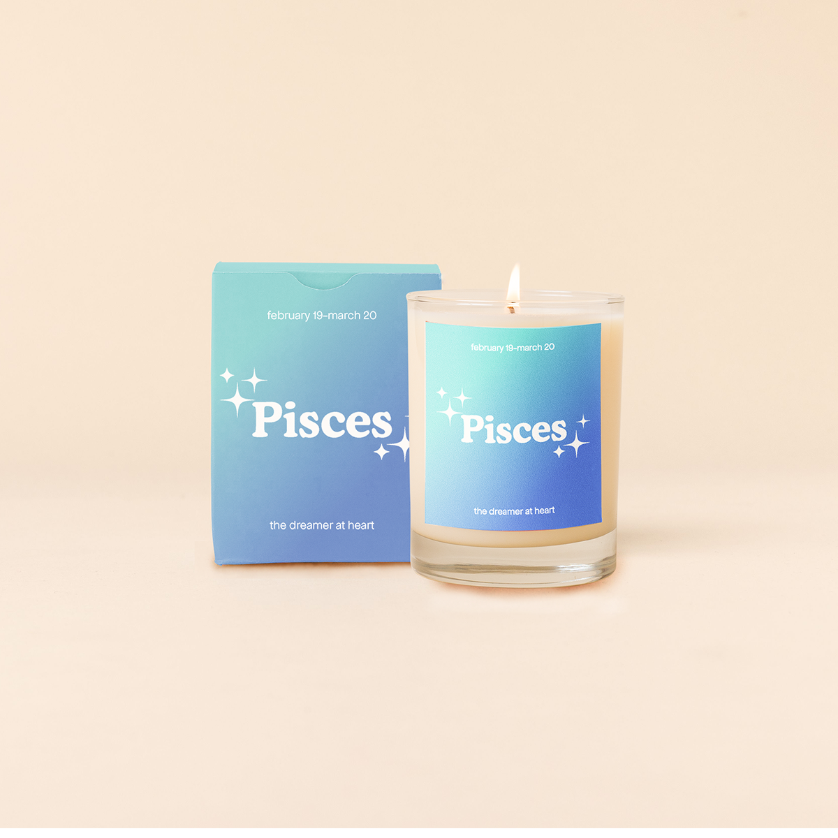 Candle Rocks Glass - Astrology