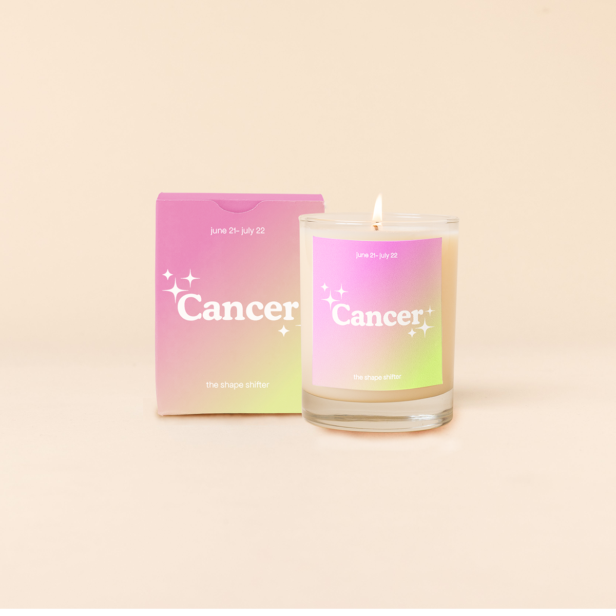 Candle Rocks Glass - Astrology