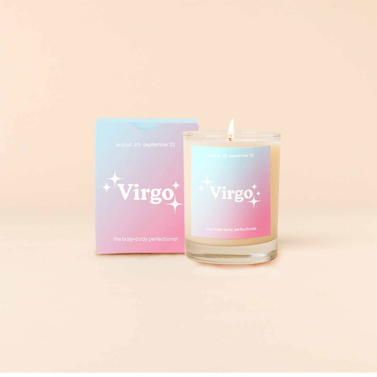 Candle Rocks Glass - Astrology