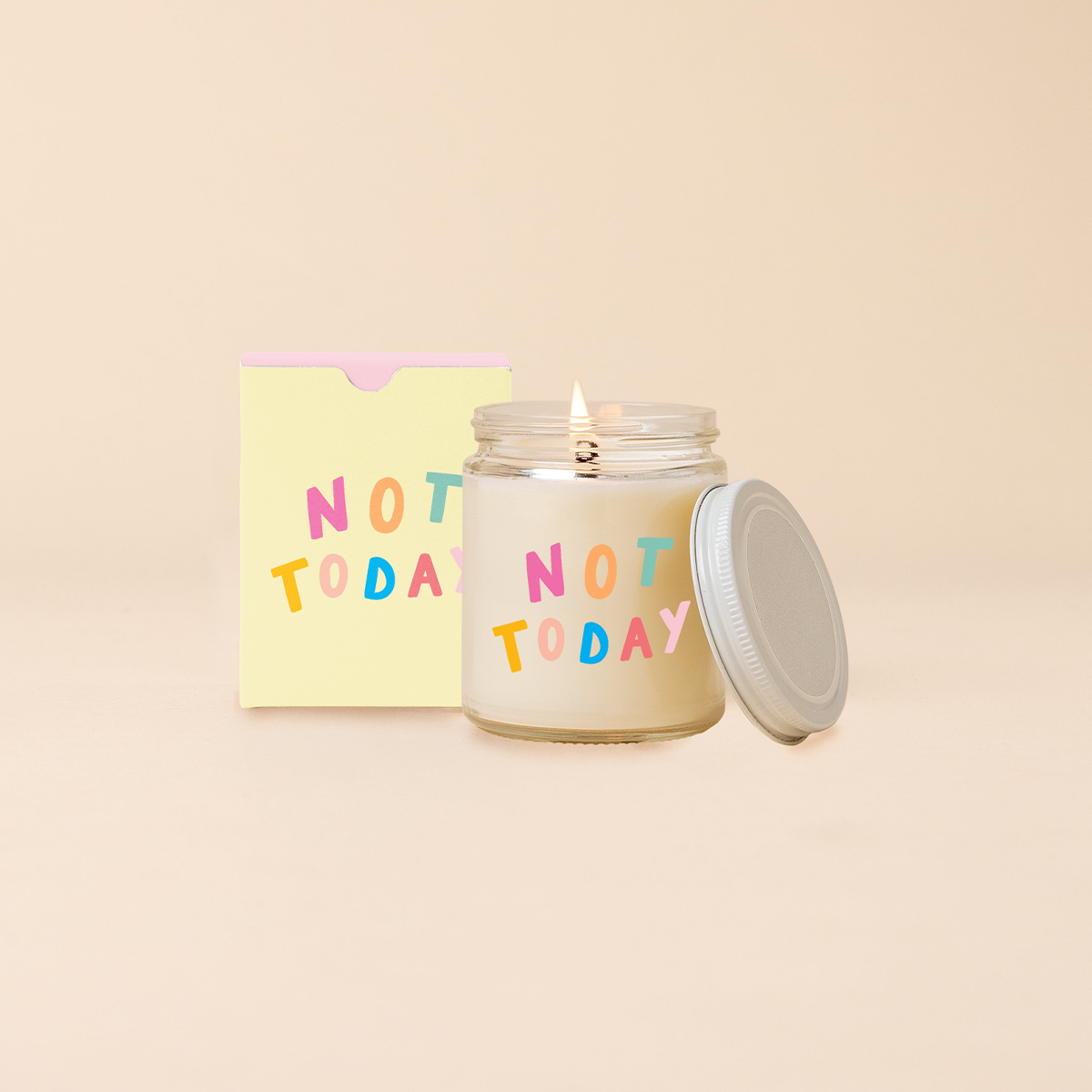 Candle Jar W/lid - Toot Sayings