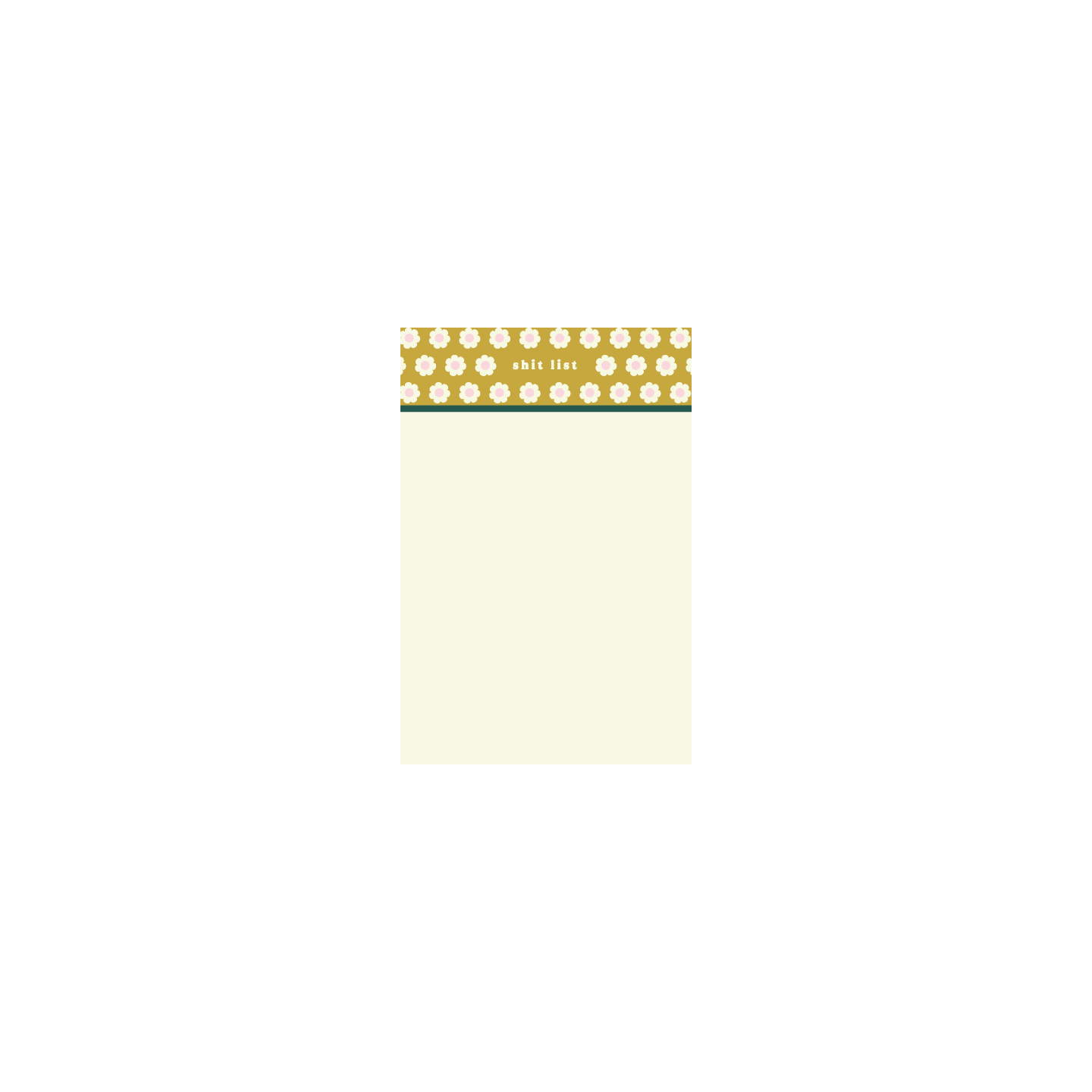 Tearaway Notepads - Extra Small