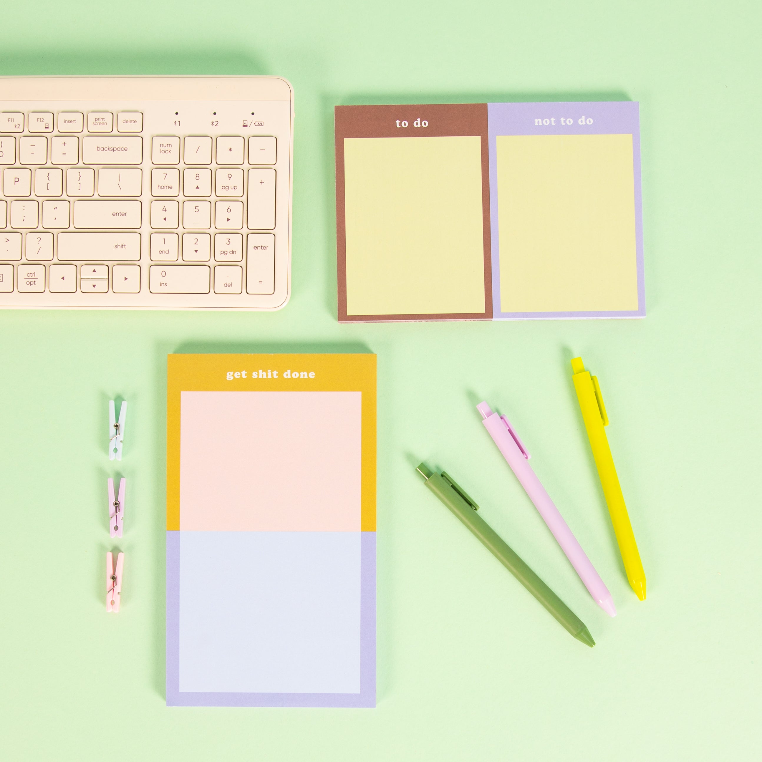 Tearaway Notepads - Get Shit Done