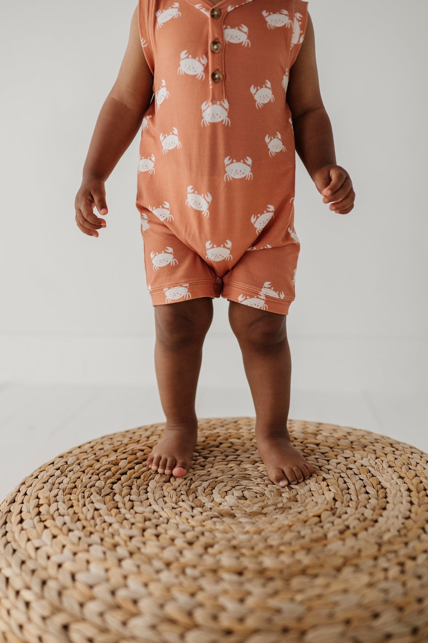 Boy's Sleeveless Romper