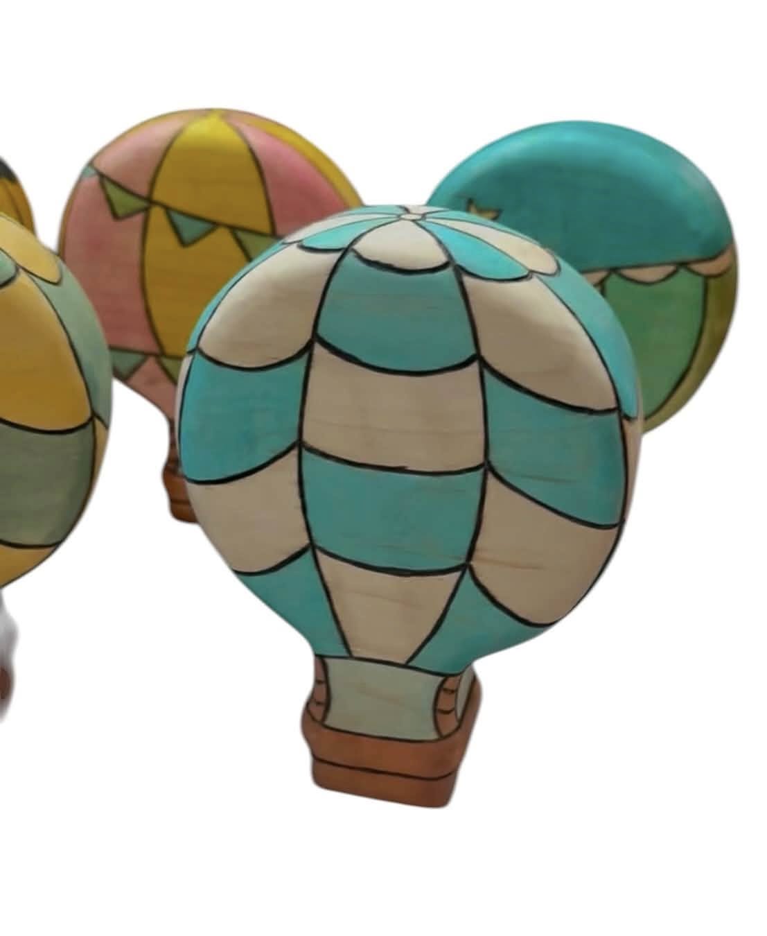 Wooden Hot Air Balloon