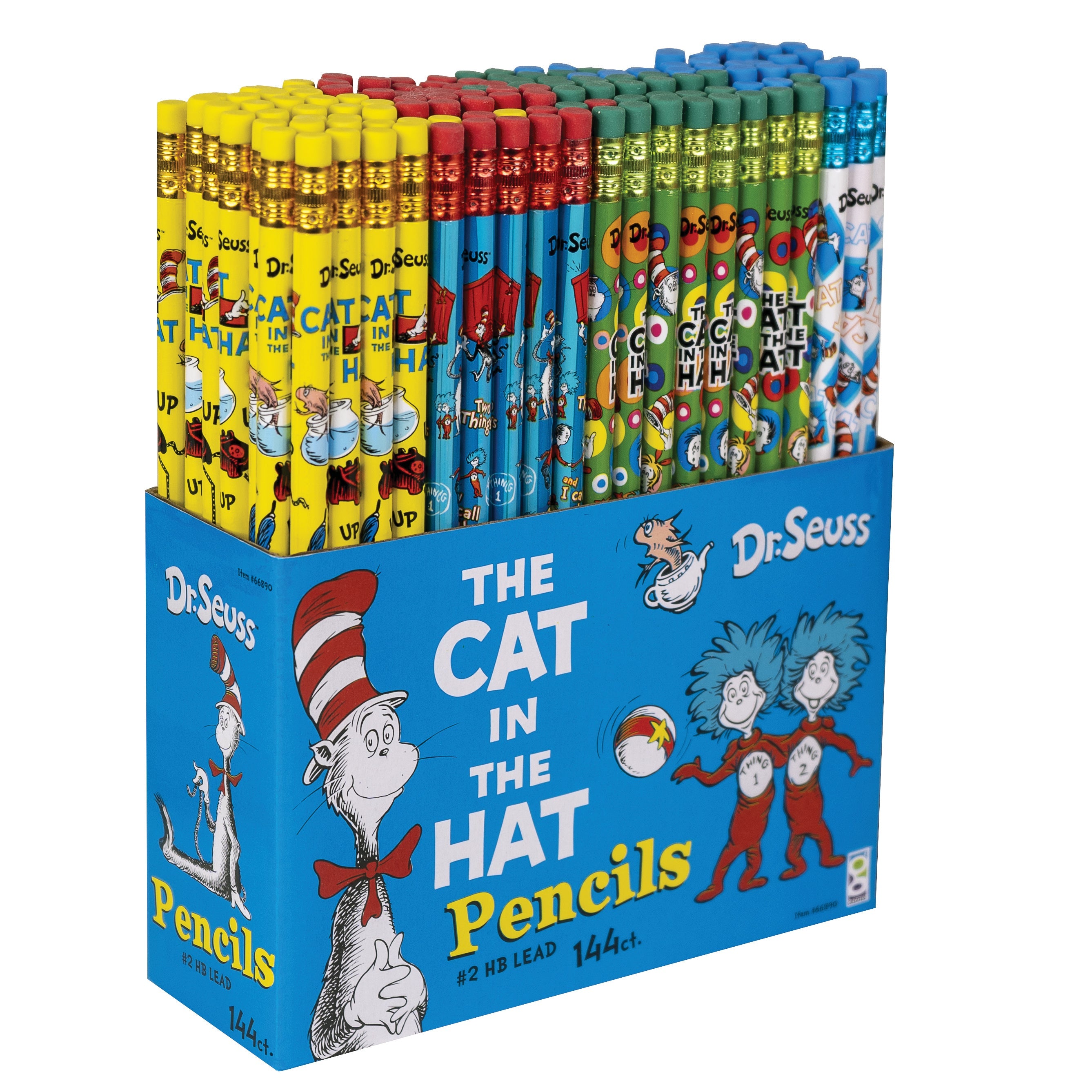 Dr. Seuss™ Cat In The Hat Pencils - 144 Per Display