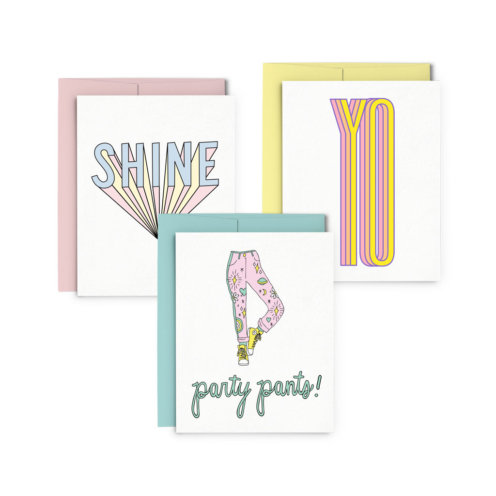 Party Pants Card Set