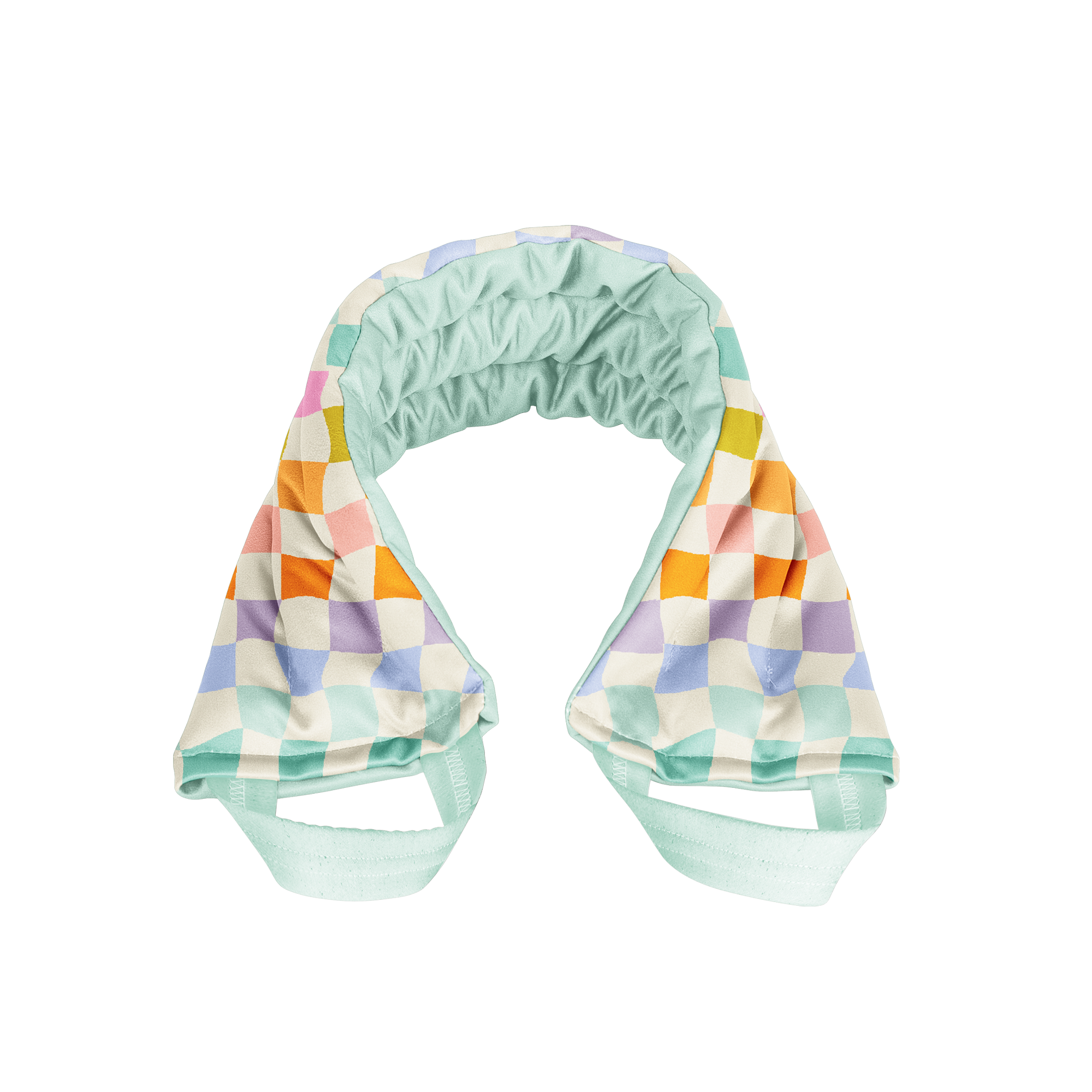 Carnival Checkers Weighted Neck Wrap