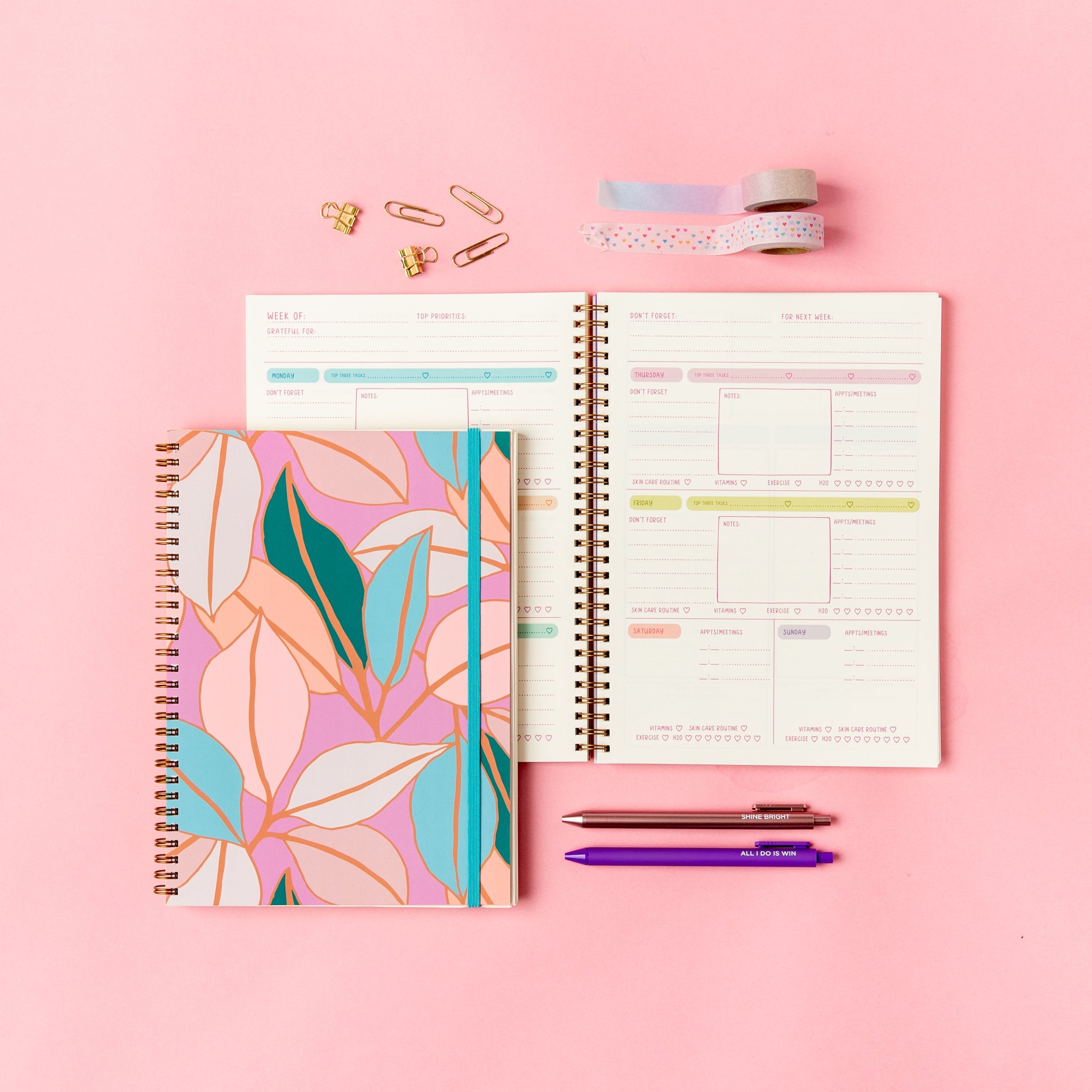 Undated Perpetual Planner - Goal Getter Lite