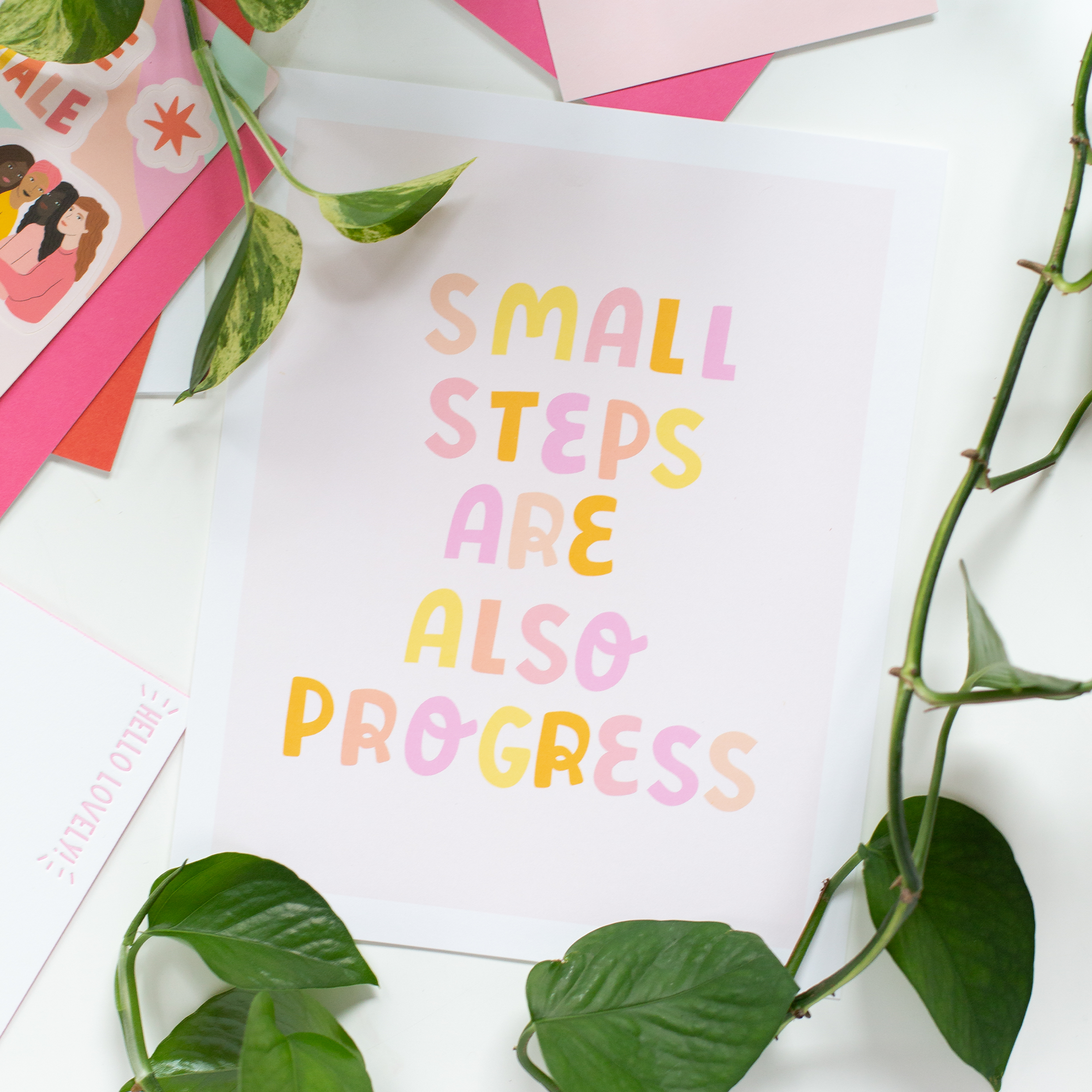 Small Steps Poster - 8x10
