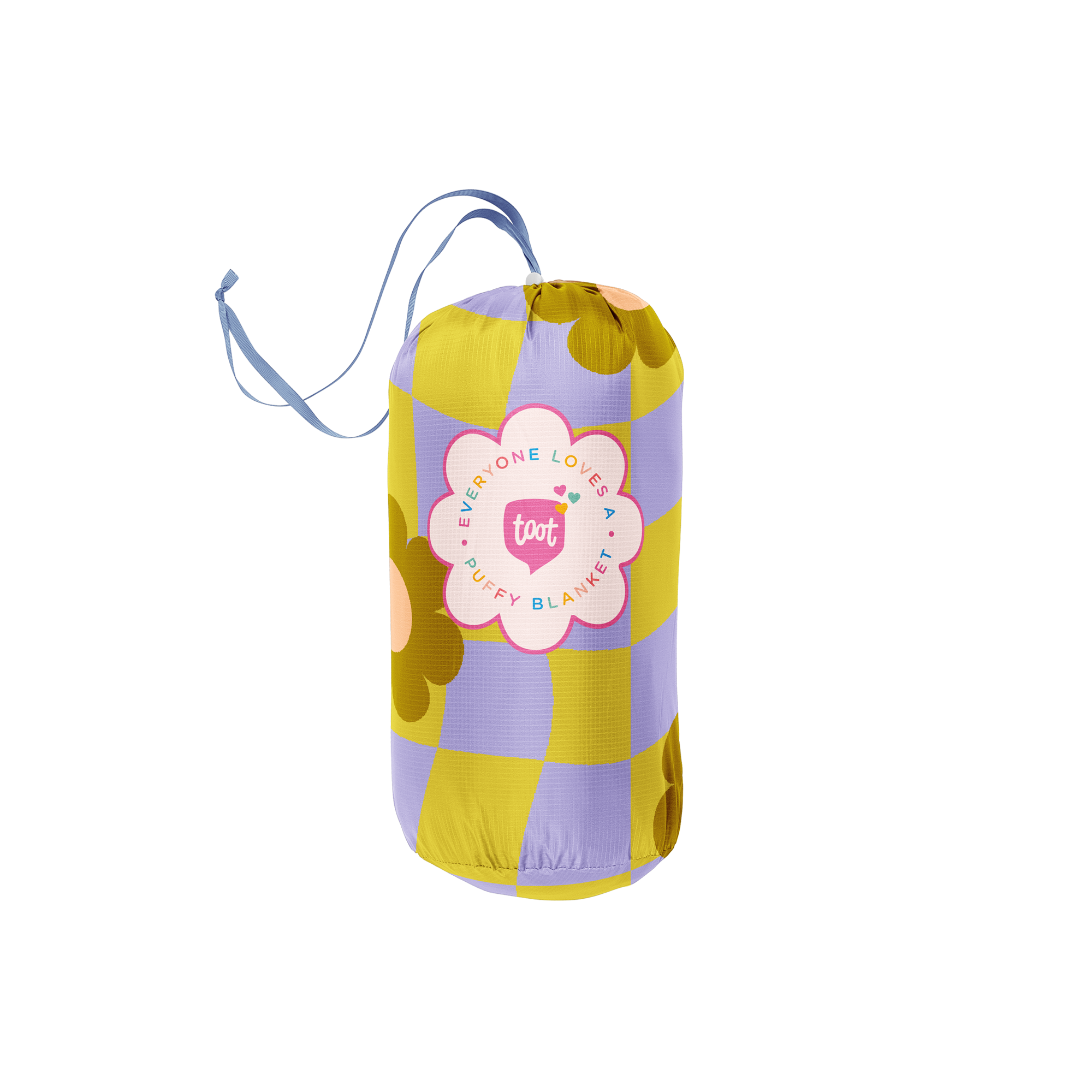 Cool Funky Daisy Puffy Blanket