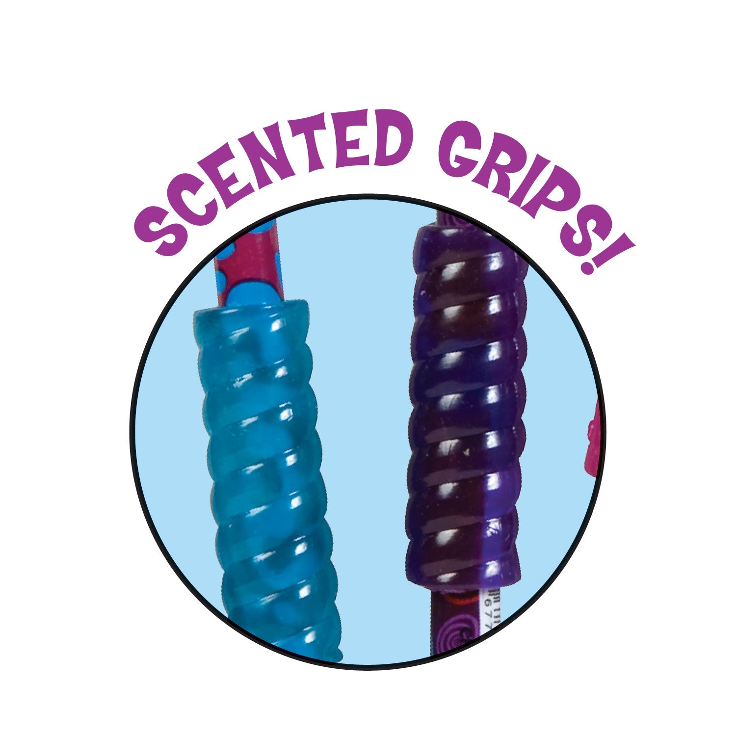 Scent-sibles Pencils With Giant Erasers - 36 Per Display