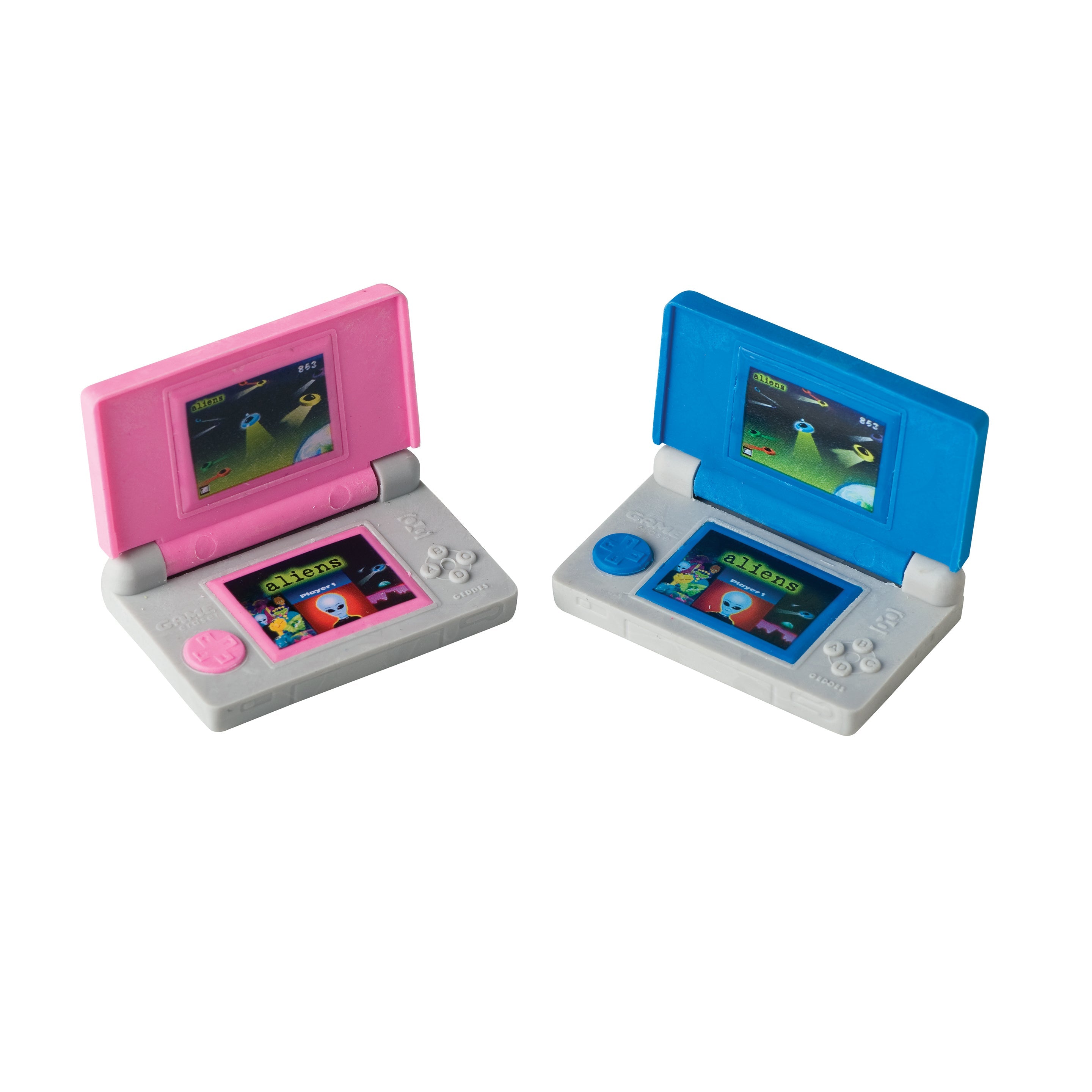 Video Game Erasers - 24 Per Display