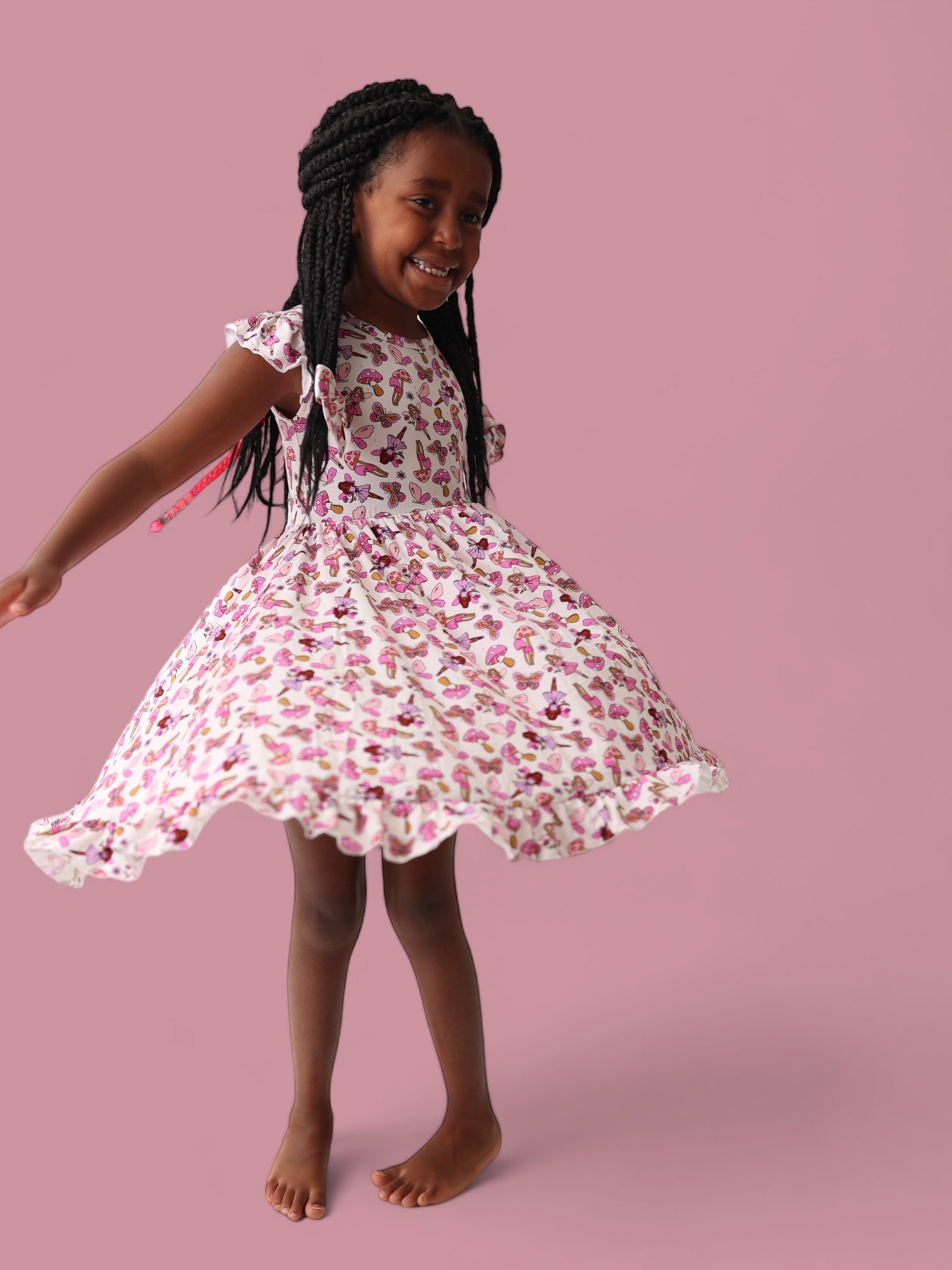 Exclusive Fairy Friends Dream Ruffle Dress