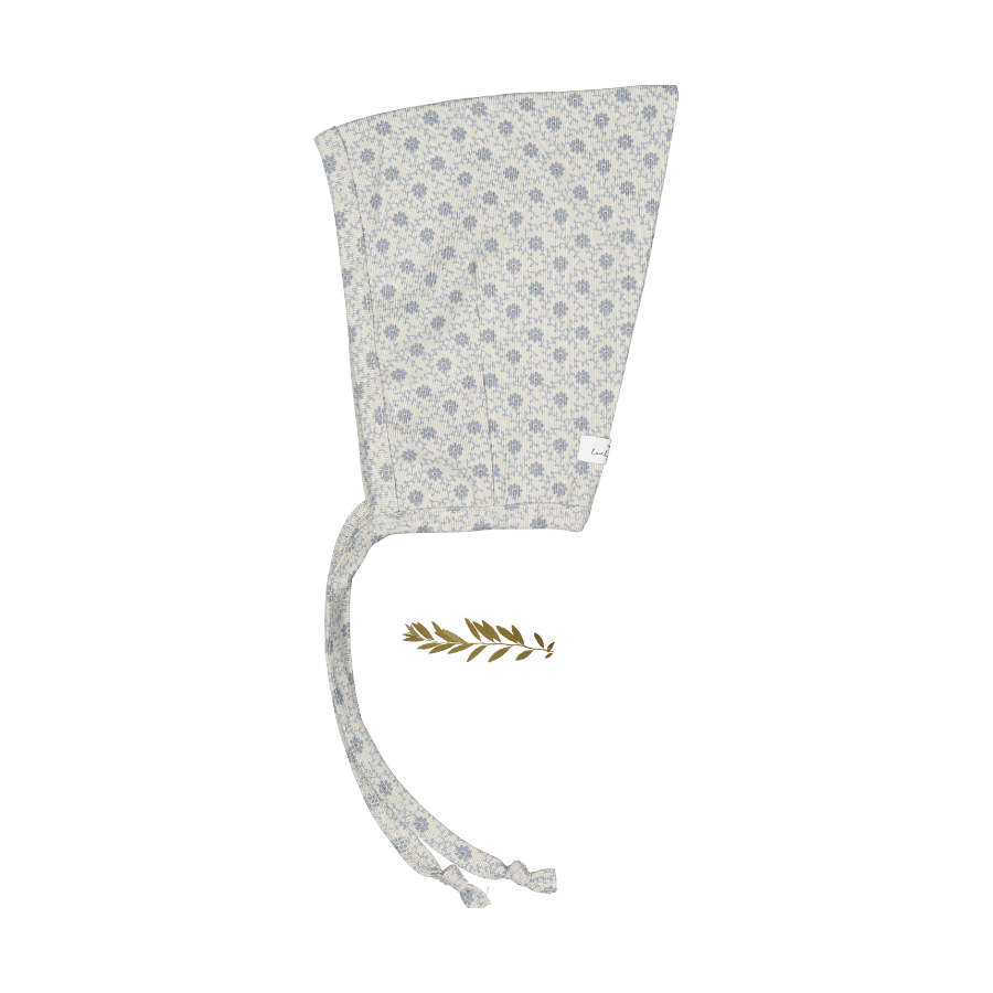 The Printed Pixie Bonnet - Emma Blue