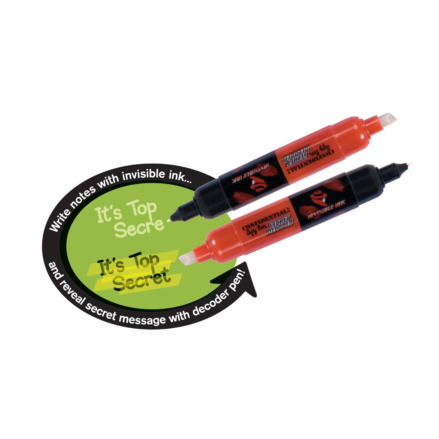 Confidential 5-in-1 Spy Pens - 12 Per Display