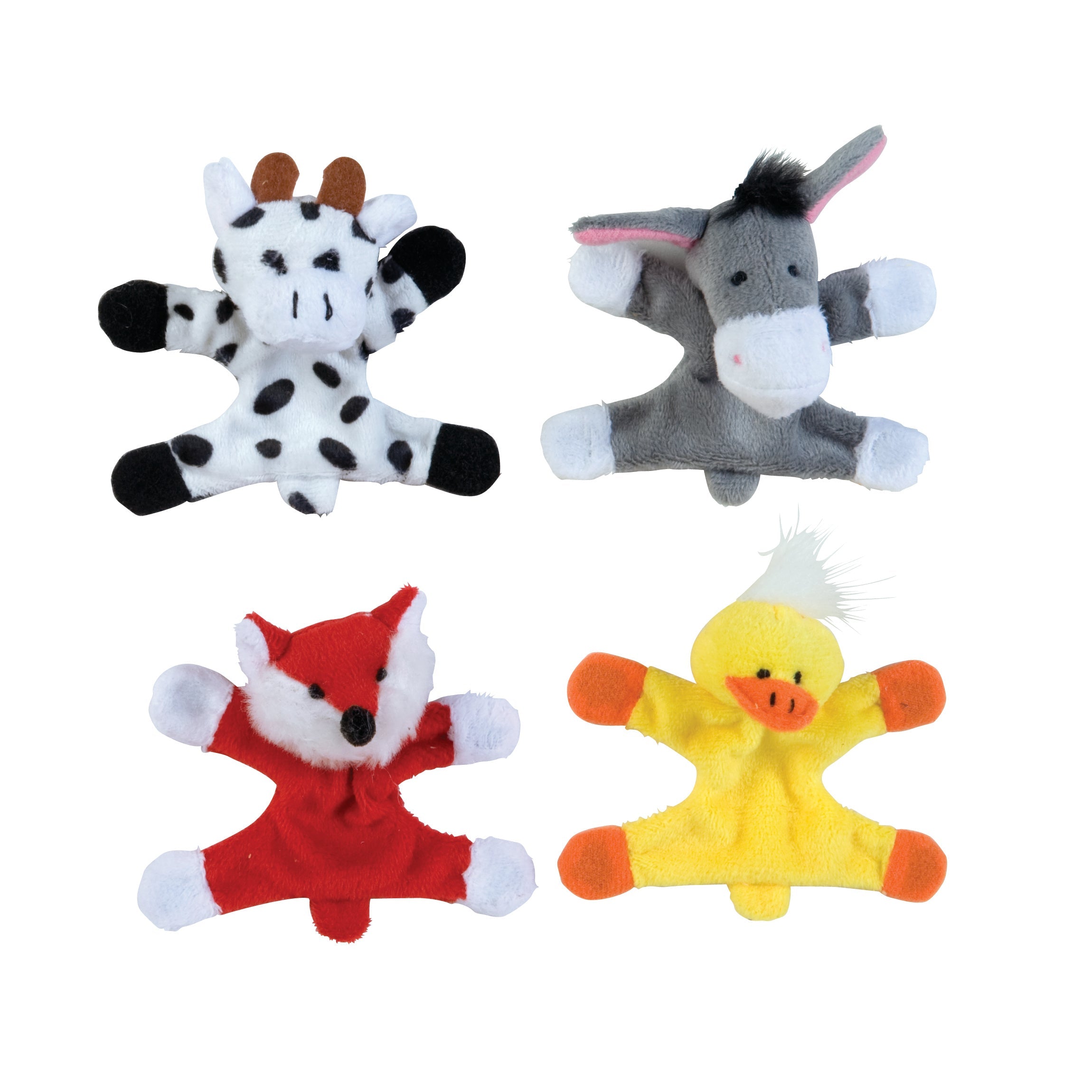 Barnyard Locker Buddies Plush Magnets - 12 Per Bag