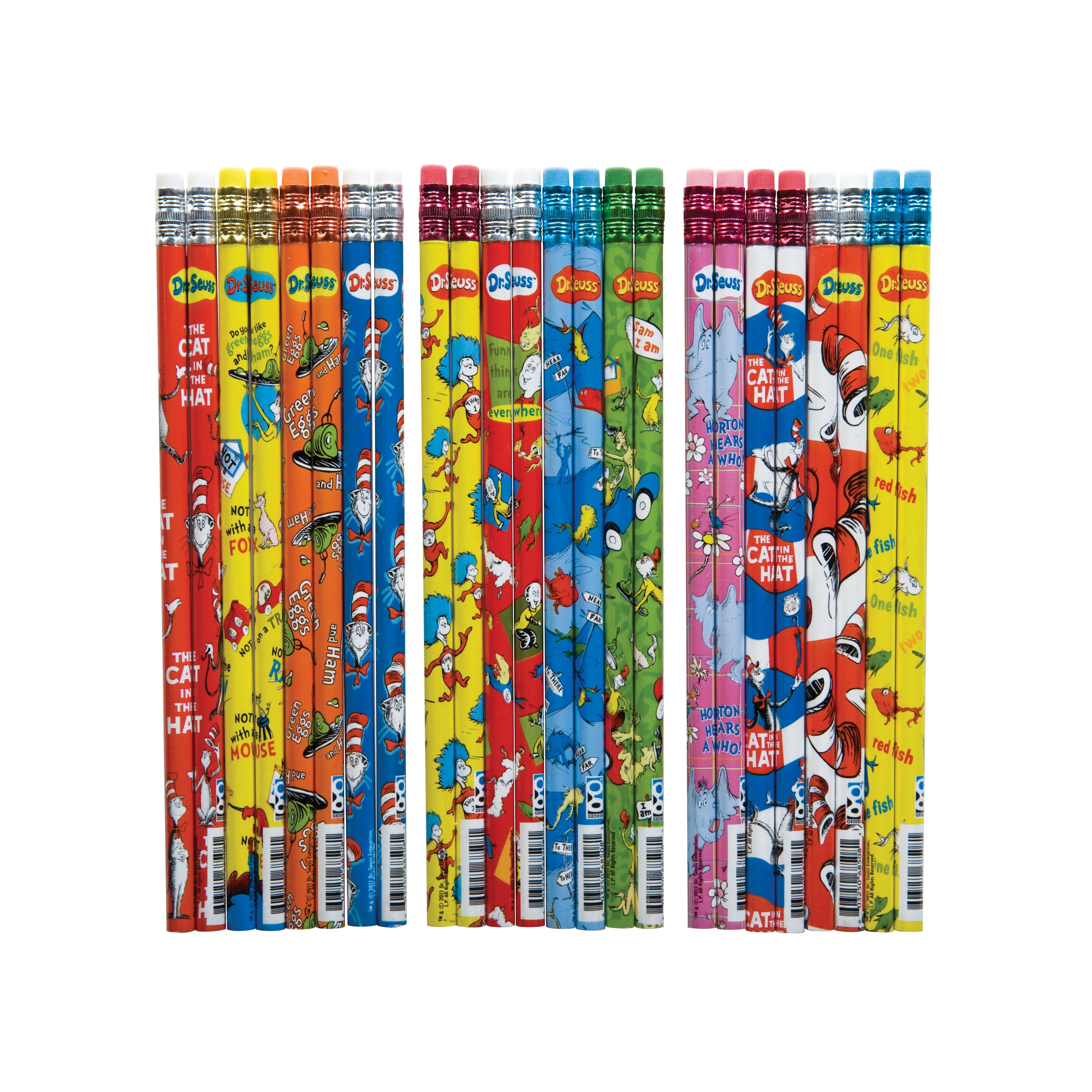 Dr. Seuss™ Pencils Too - 72 Per Display