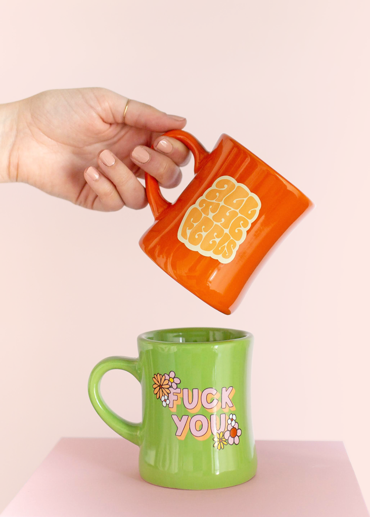 All The Feels Diner Mug