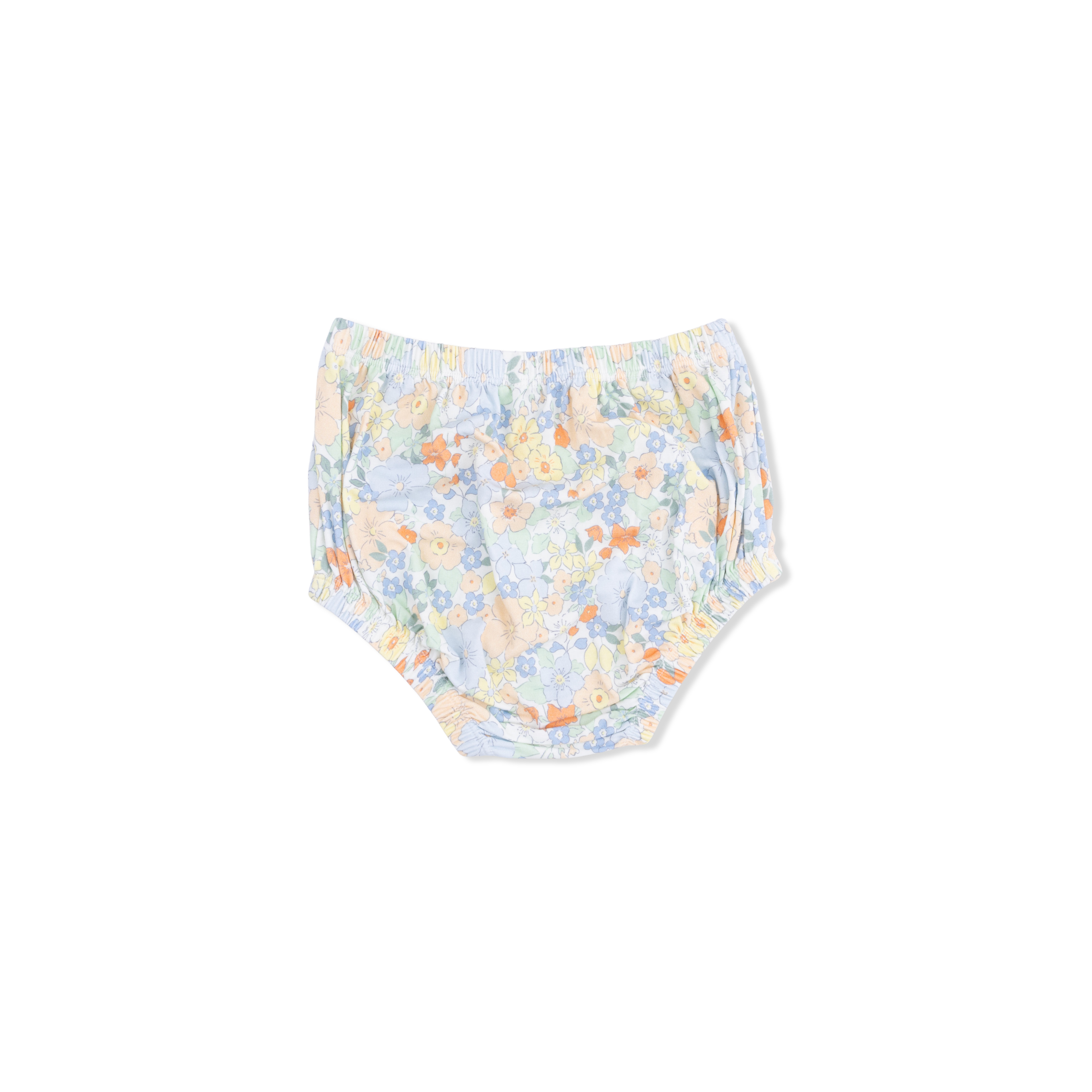 Georgia Floral - Smocked Twirly Dress And Bloomer