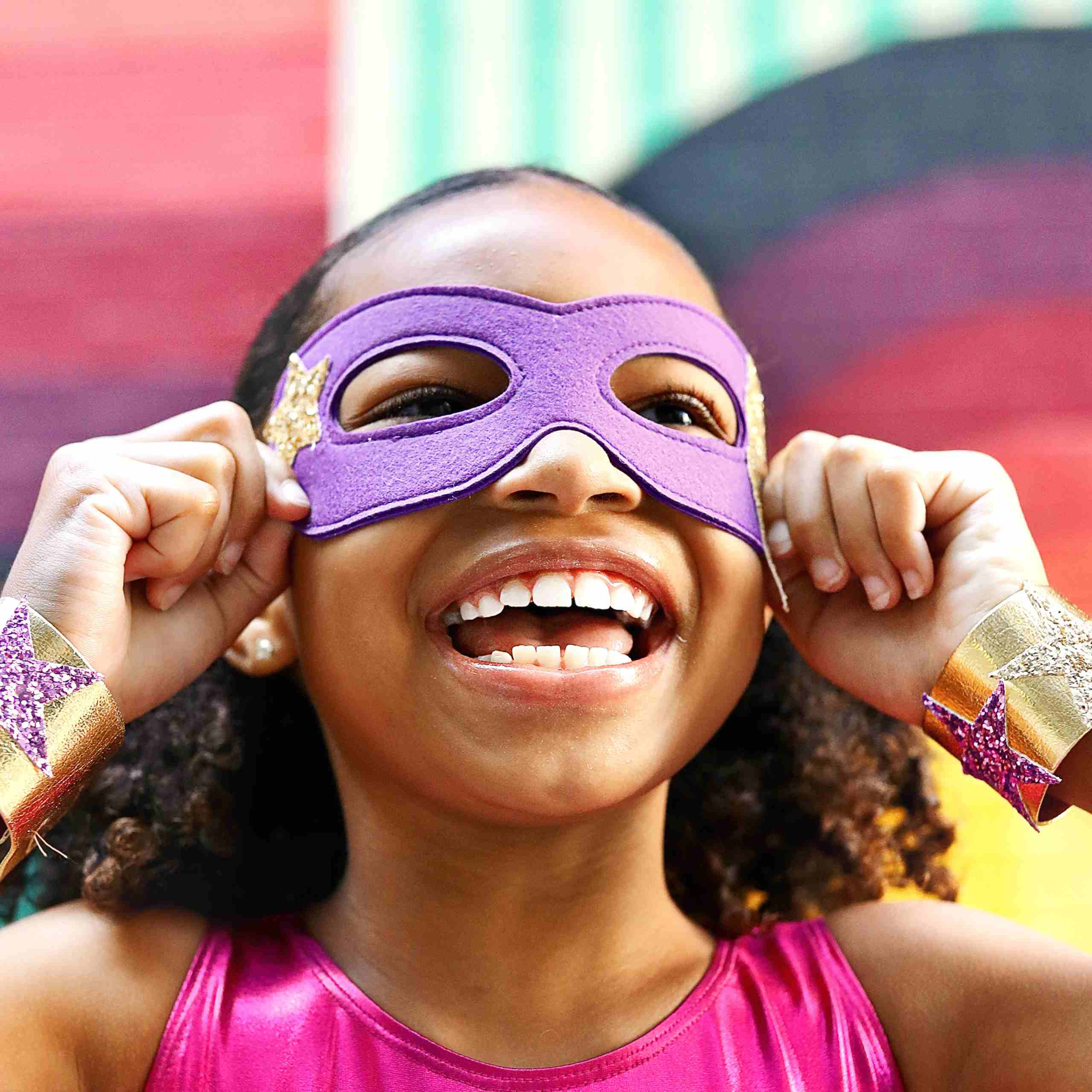 Superhero Star Power Cape Set, Purple