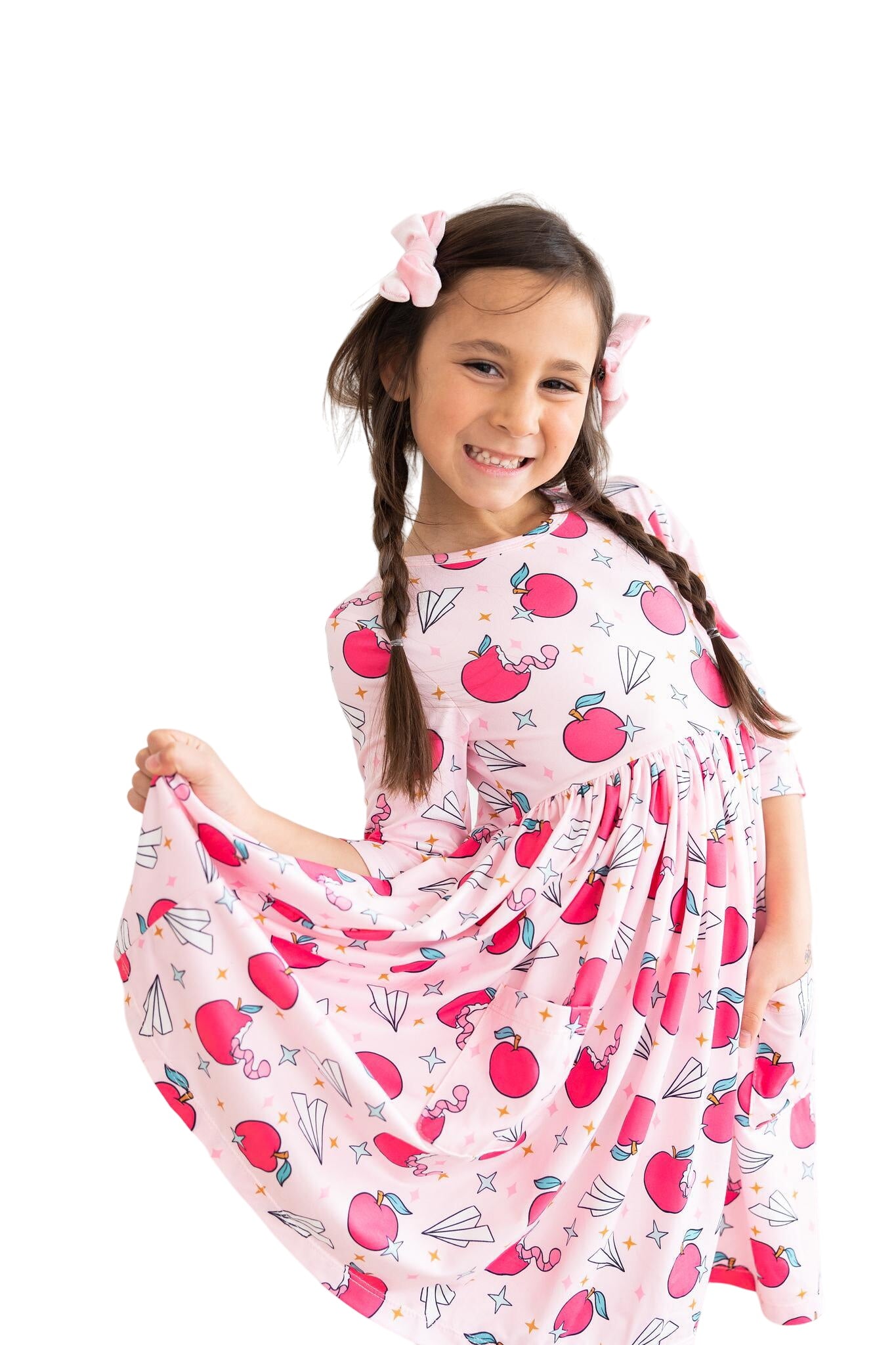 Star Student Pocket Twirl Dress