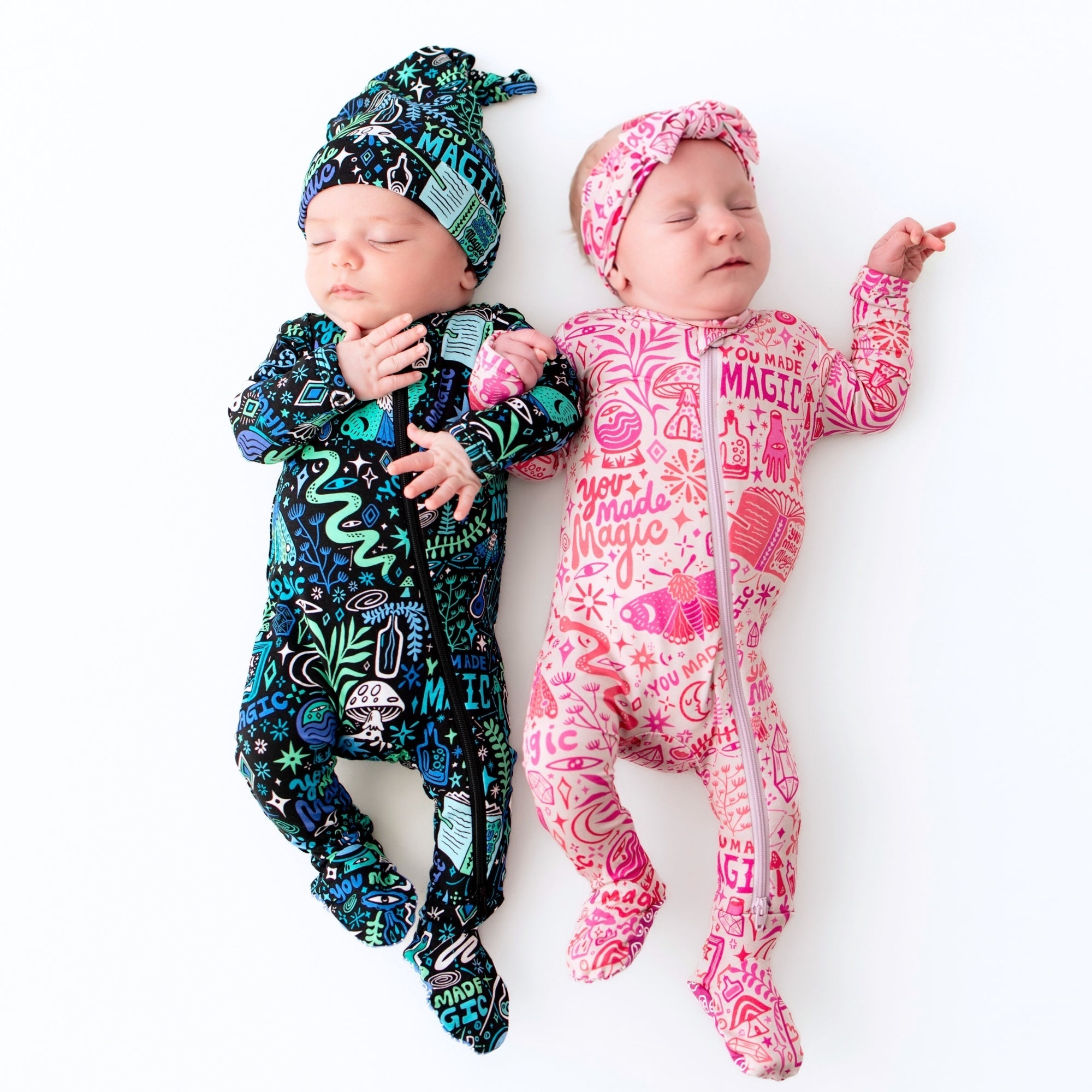 The Second-skin Footie | Mystic Mama (pink)