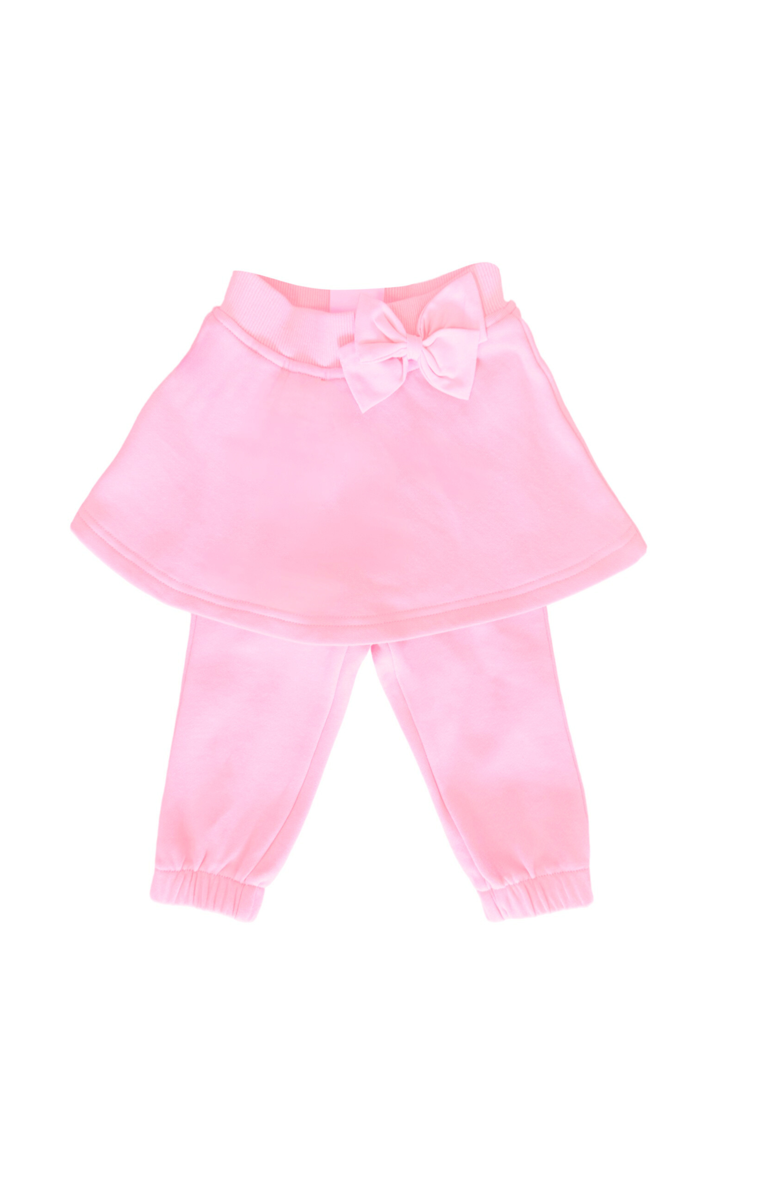 Pink Skirted Bow Jogger