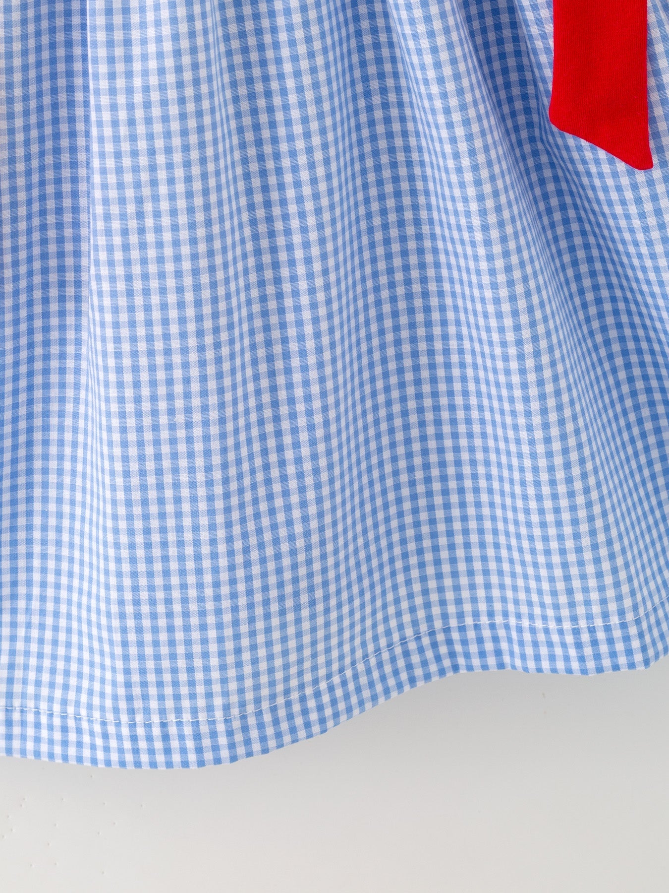 Toddler Girls Baseball Smocked Dress – Blue Plaid Summer Outfit