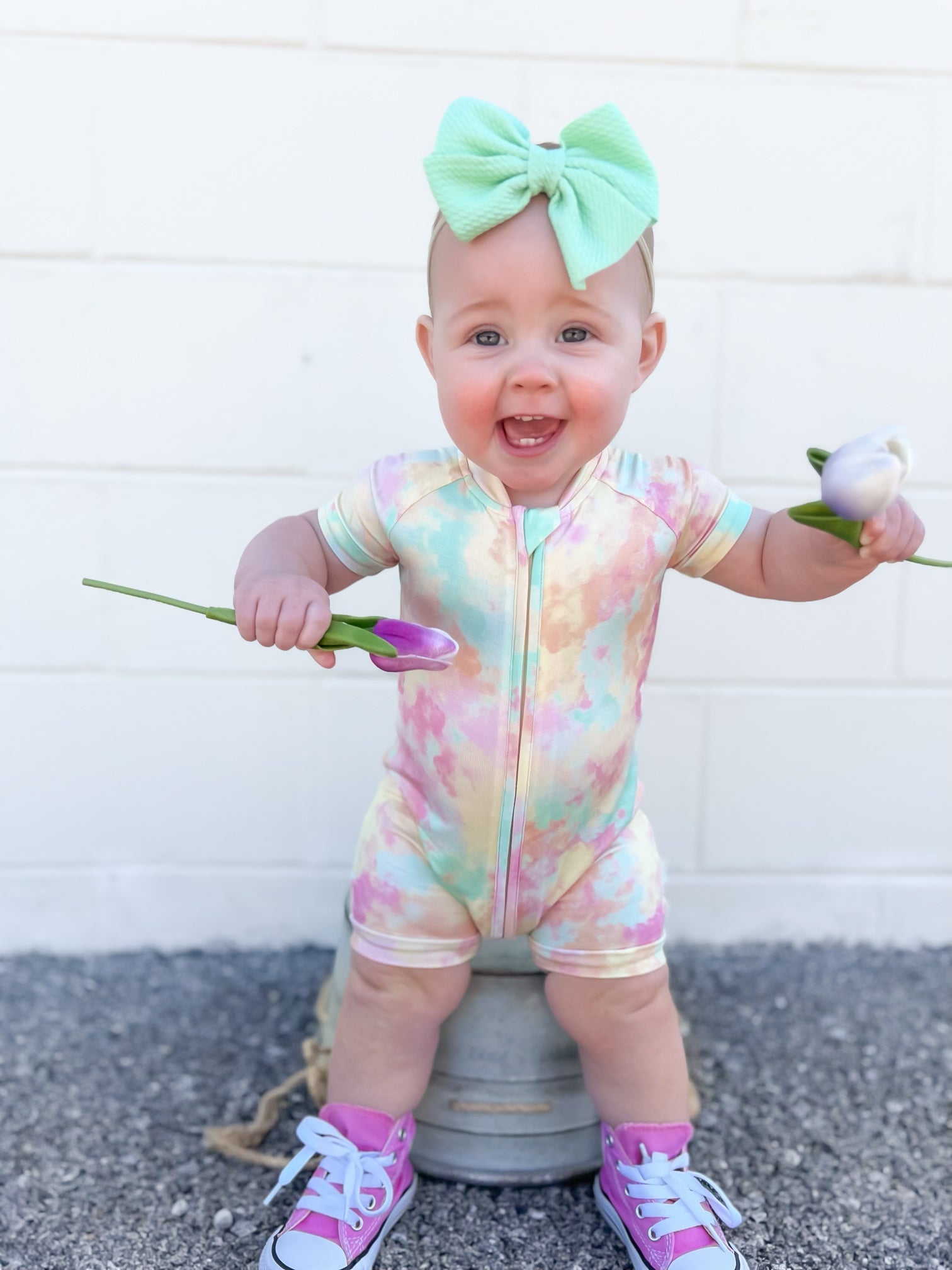 Rainbow Clouds Dream Shortie