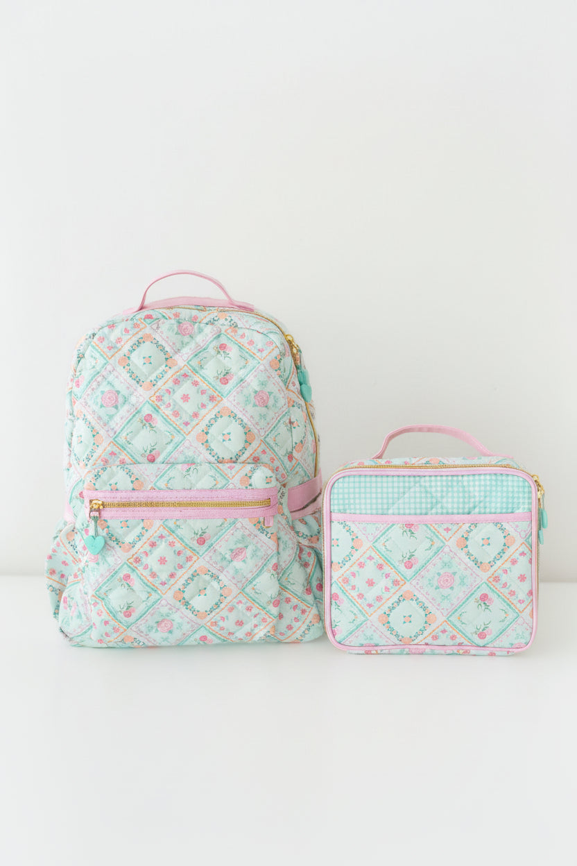 *preorder* Quilted Lunchbox ~ Petal Patchwork