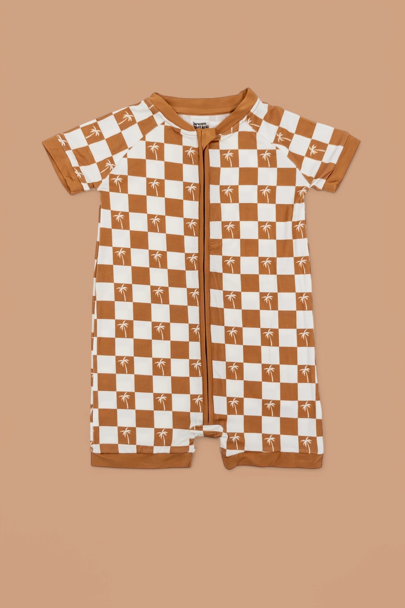 Exclusive Sandy Beach Checkers Dream Shortie